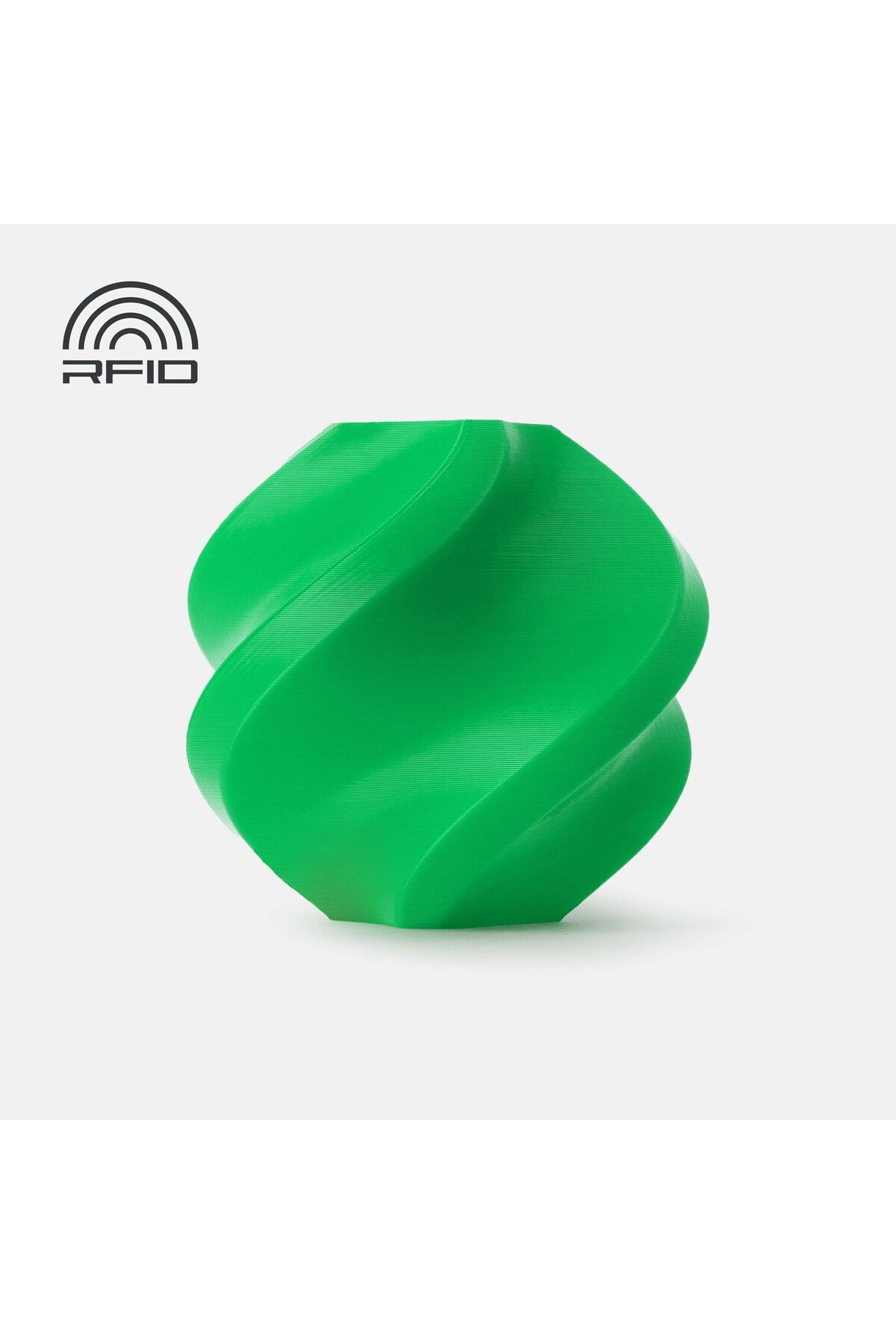 Bambu Lab-Reumplere filament PLA Basic, 1.75 mm, Verde, Bambu Lab, citire automată RFID 1