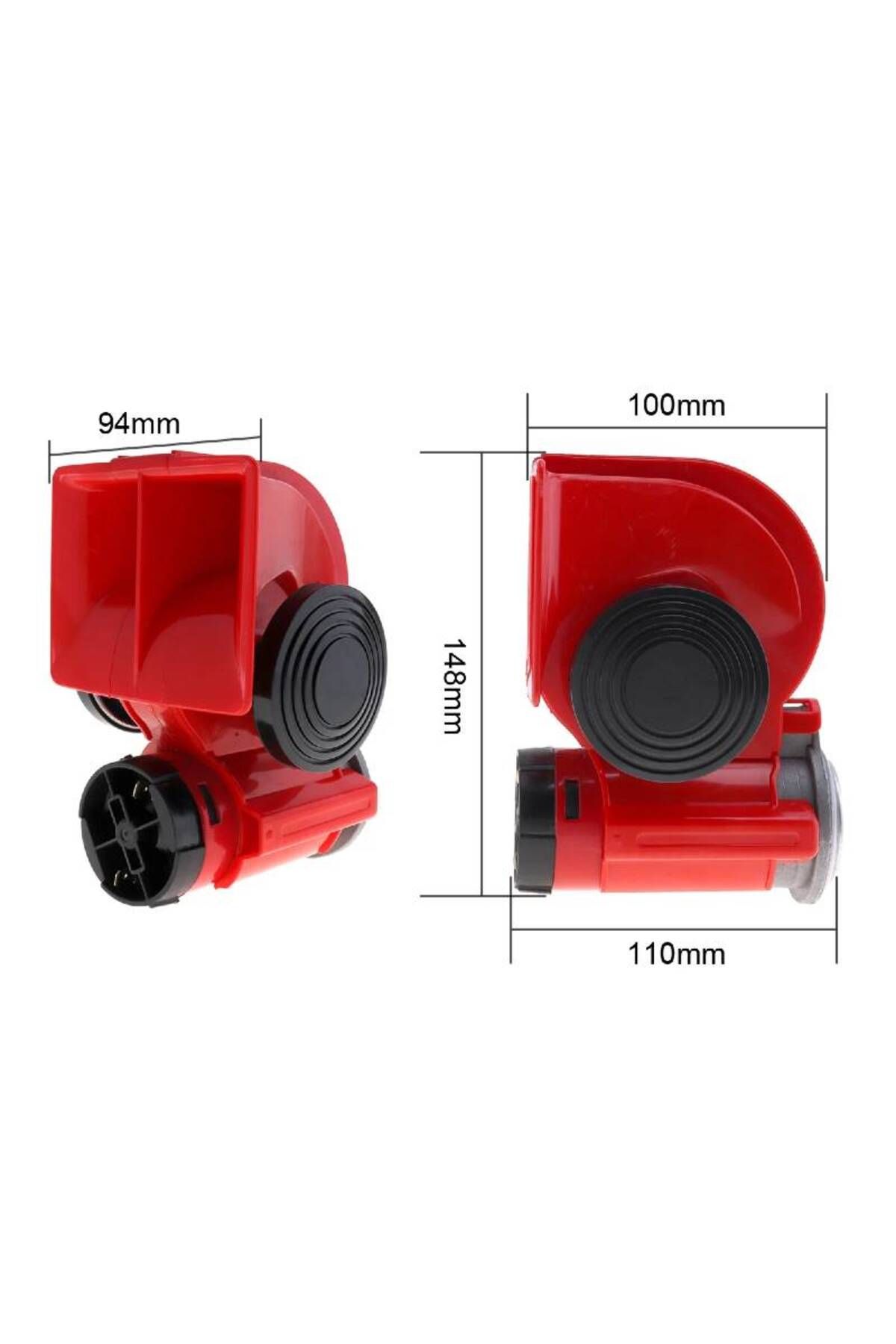 BGRJ Automotive-Snail horn 12V, universal, 139dB, with compressor 3