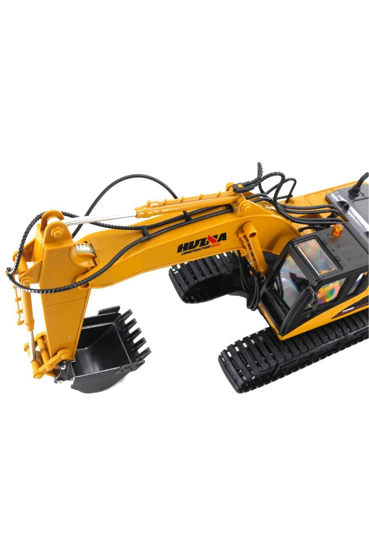 Huina-3 in 1 remote control excavator 1535-1 (bucket, digger, grab arm) 4