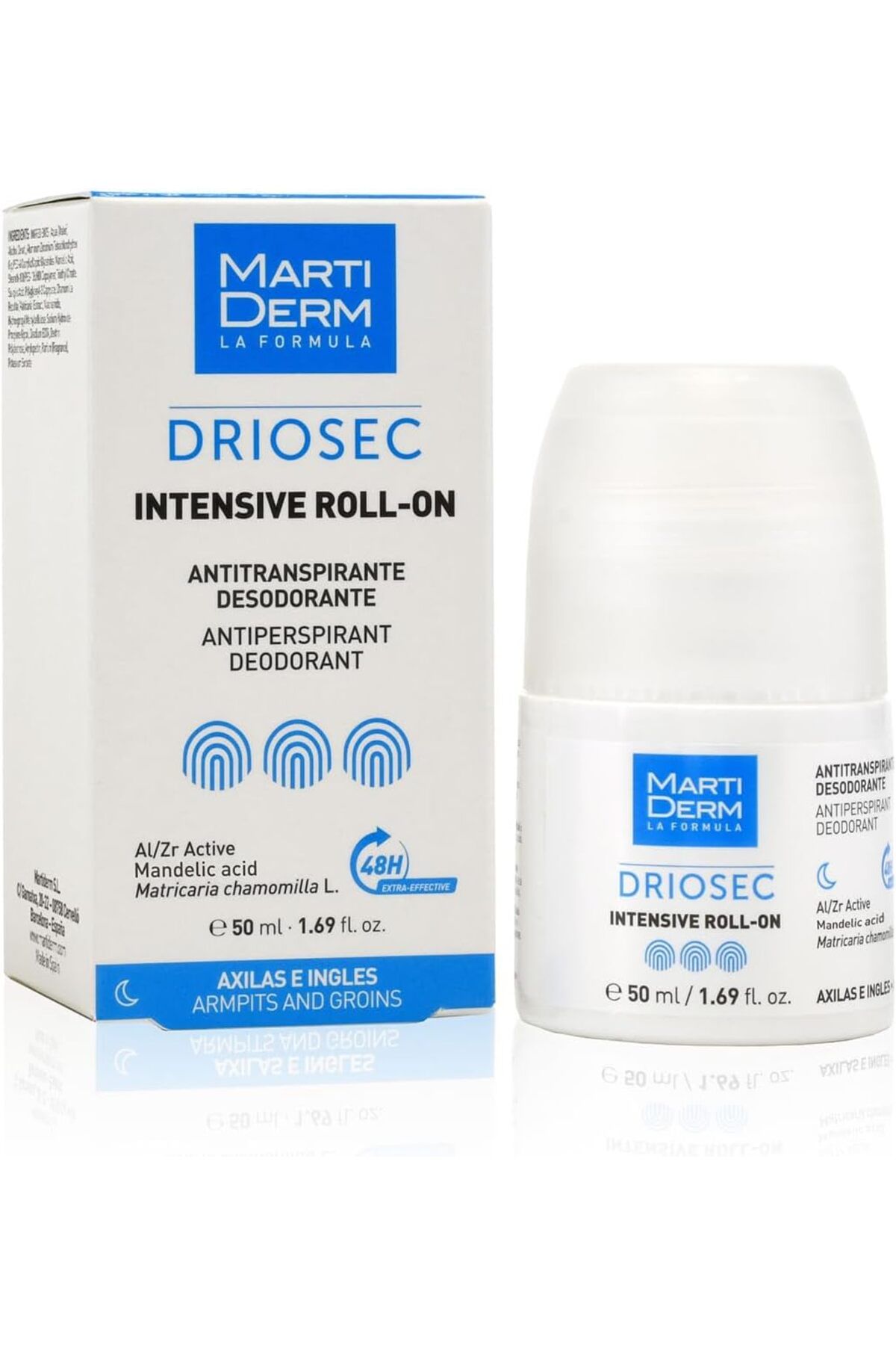 Martiderm-Driosec Intensive Roll On Deodorant 1