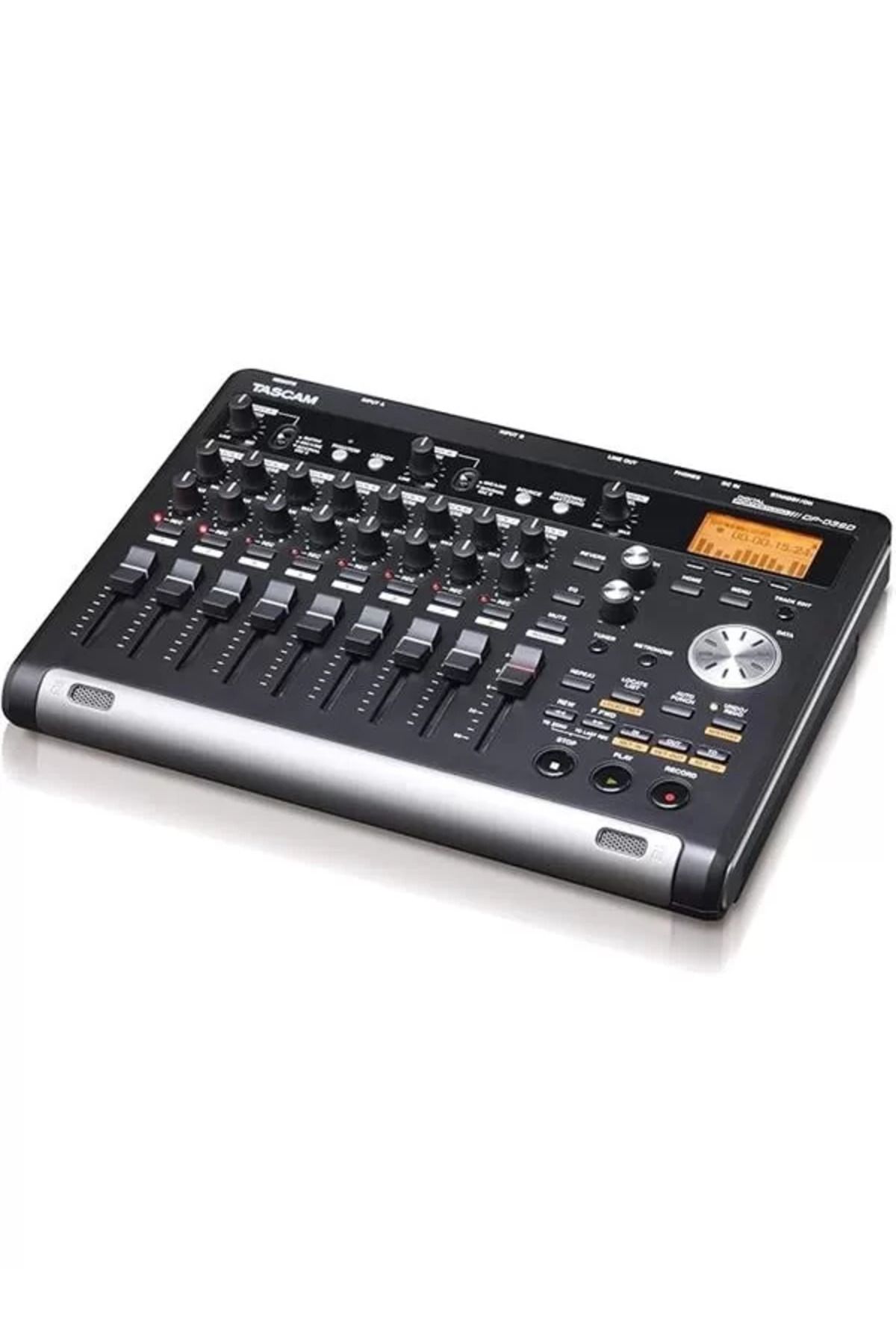 TASCAM-Dp-03sd Digital 8-Channel Fader-Controlled Portastudio 4