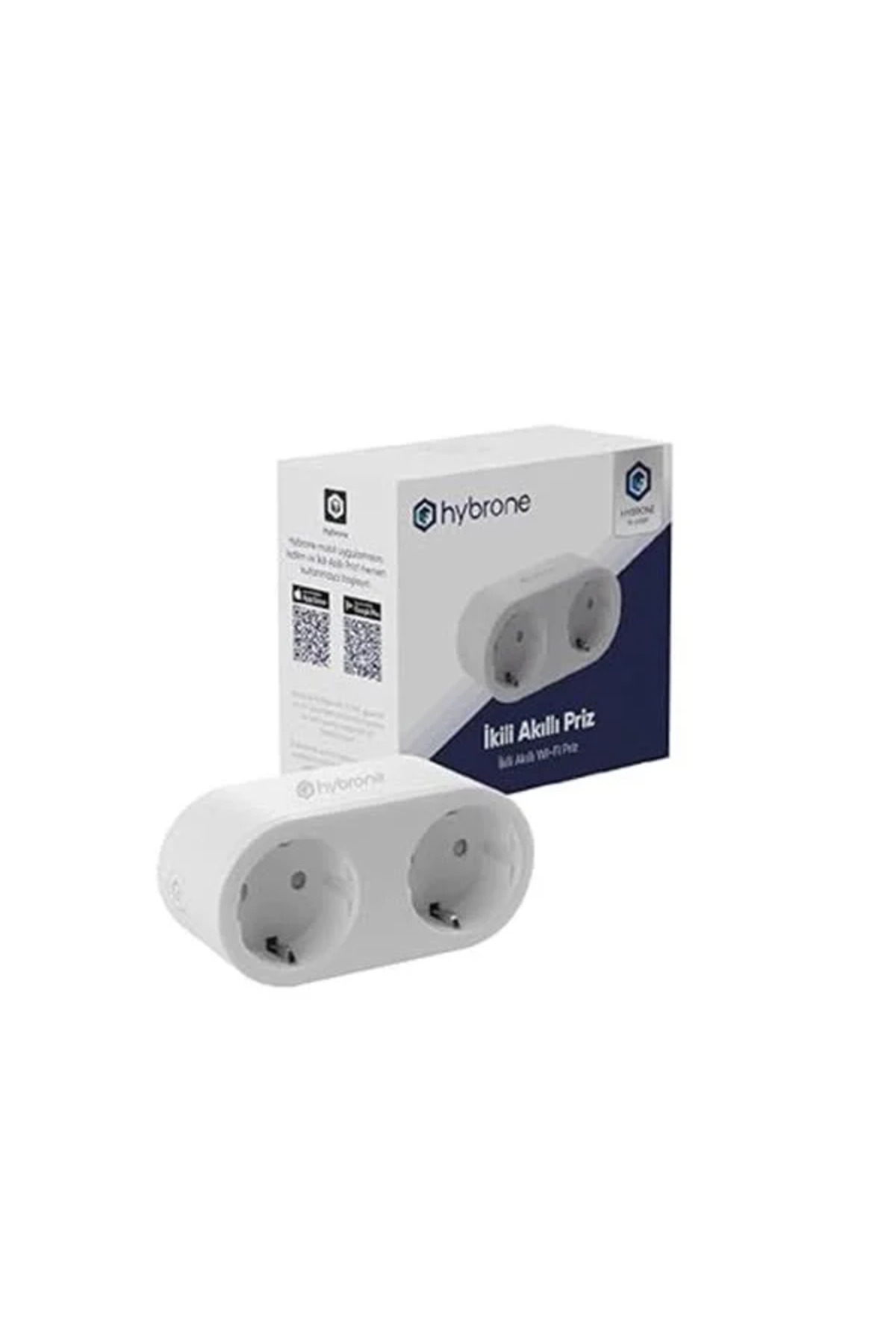 STOREMAX-Hybrone مقبس ذكي مزدوج واي فاي مع حماية من زيادة التيار، 16 أمبير، مراقبة الطاقة، قفل للأطفال، مع التطبيق 6