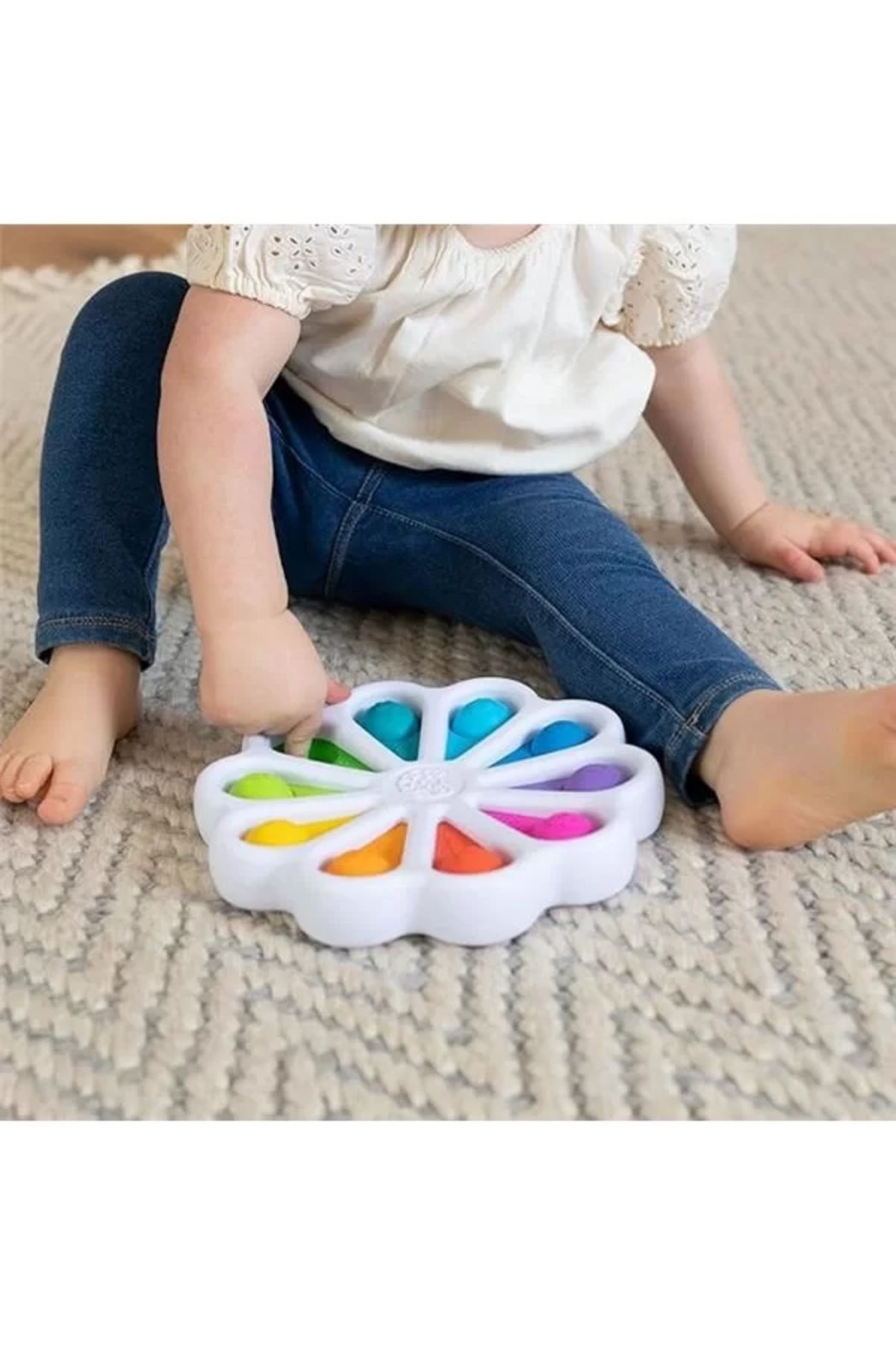 ADORE OYUNCAK-Fat Brain Toys Dimpl Sensory Buttons with Numbers 5