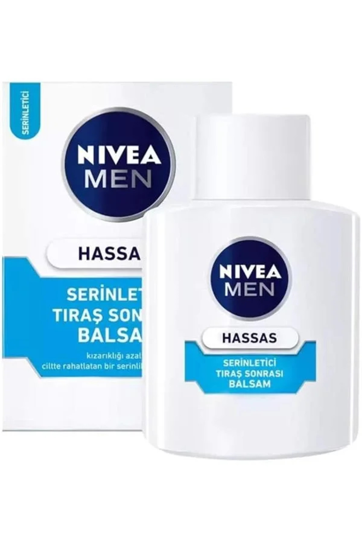 hepsiibirarada Men Hassas Serinletici Tıraş Sonrası Balsam 100 ml, Hassas Ciltler, Alkolsüz Formül, Hızlı