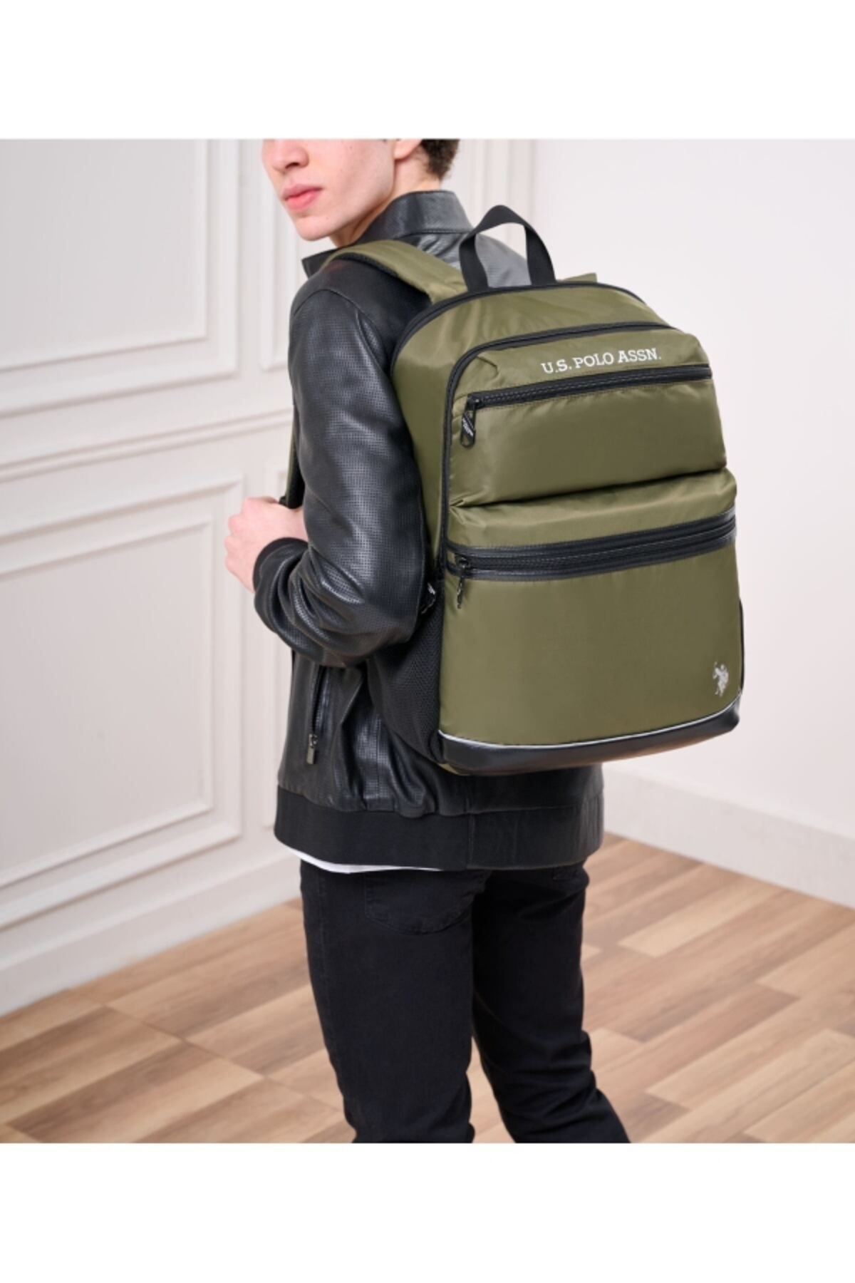 یو اس پولو کوله پشتی مدرسه ای U.S. Polo Assn. plcan24132 – مقاوم در برابر آب، ارگونومیک و چند قسمتی