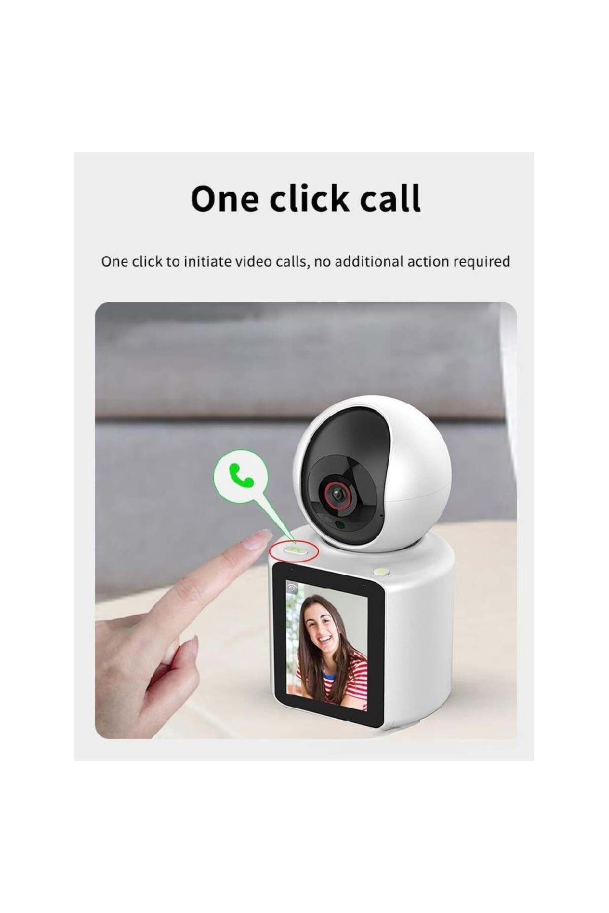 divendi-ro-Baby monitor surveillance camera with 2.8" HD display, IR, bluetooth, WiFi, motion and cry detection 5