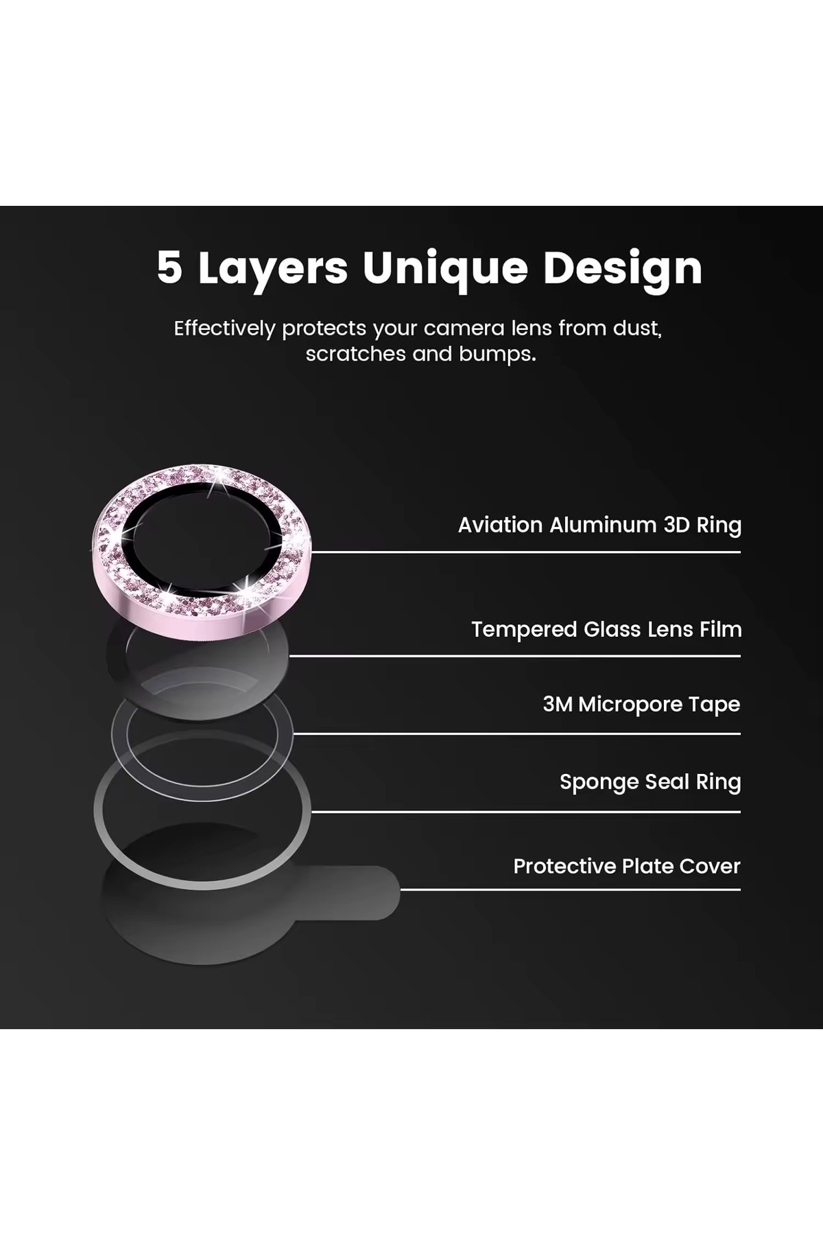 آيفون 14 15 14 بلس 15 بلس متوافق تمامًا مع زجاج حم...