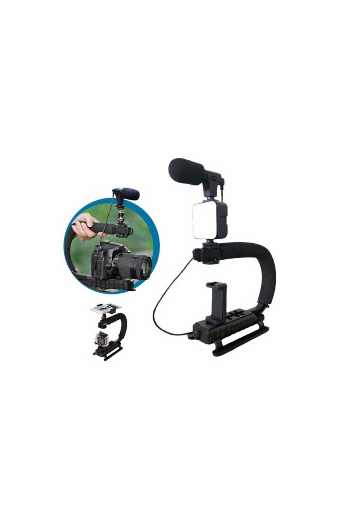 divendi-ro-Image stabilizer for phone/camera with remote control and microphone 3