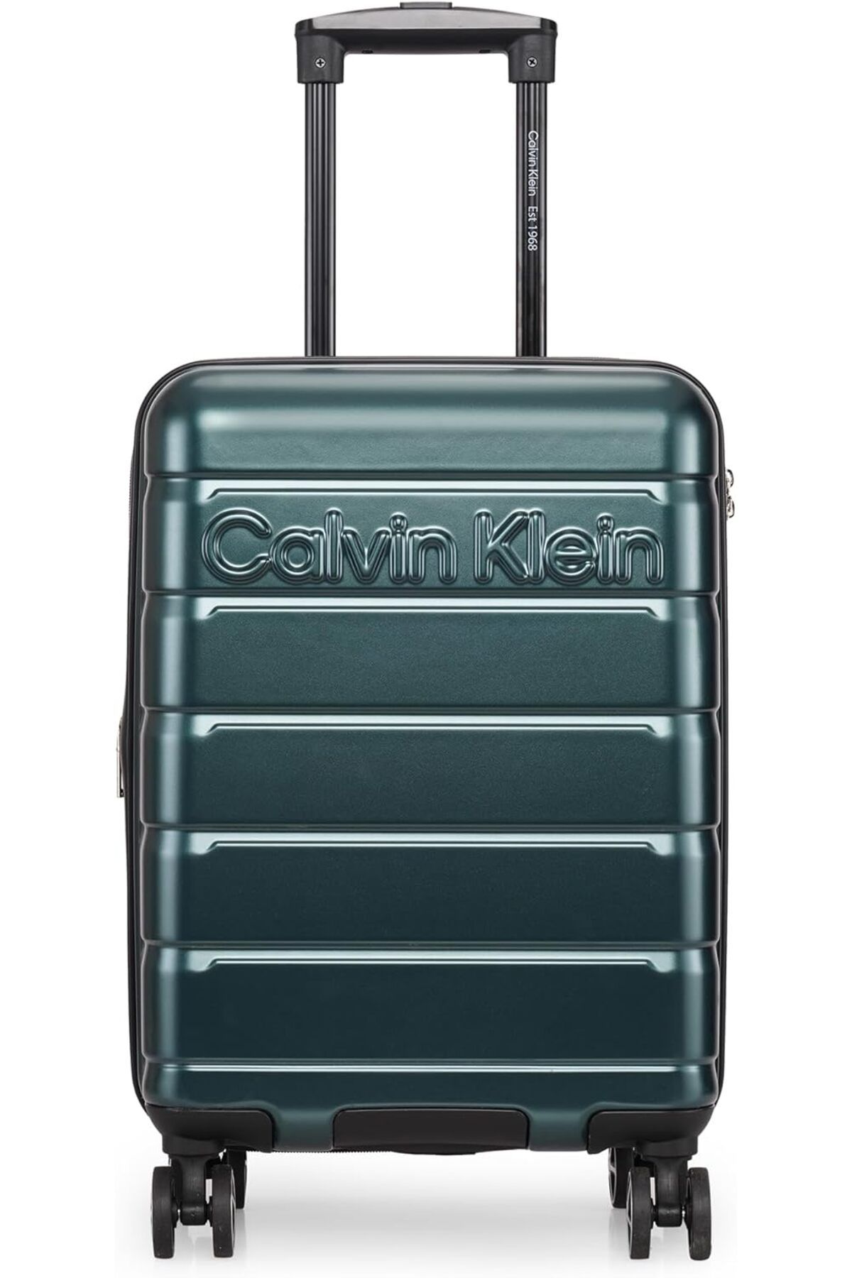 Calvin Klein-Ridge Line Hardside Spinner Luggage On Wheels, Ultra Lightweight ABS, 4 Double Wheels with TSA Lock 1