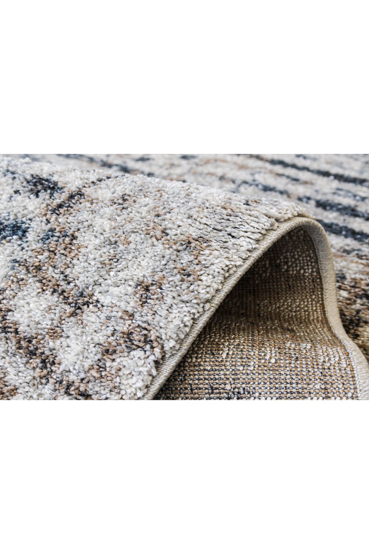 Sintelon-Carpet Covorexpert Roma 32SKS, 120 x 170 cm, Cream, Grey, 12 mm thread, Anti-allergic, Living room, Bedroom 3