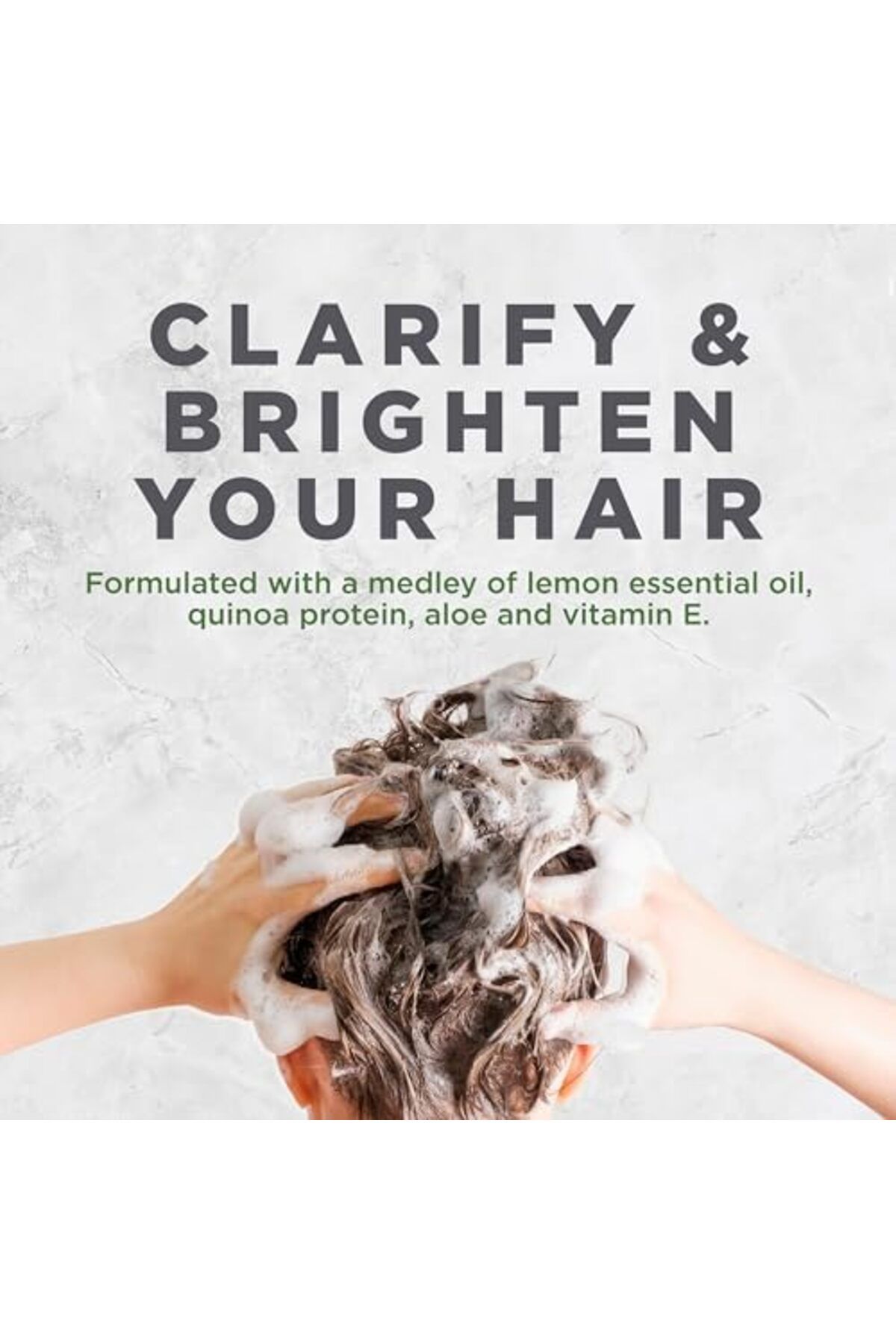 Avalon Organics-Clarifying Lemon Shampoo, Removes Buildup to Restore Brightness and Shine, 11 Fluid 8