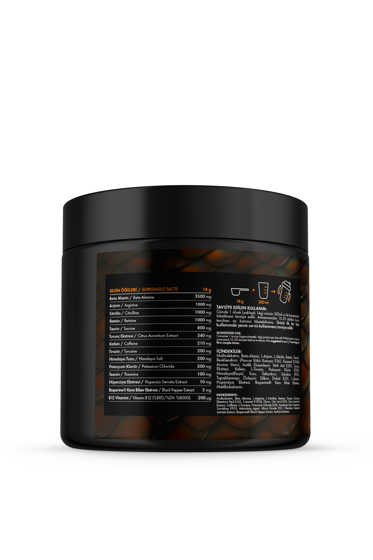Preworkout Supreme Dragon Blood - 280g - 20 Servis 3