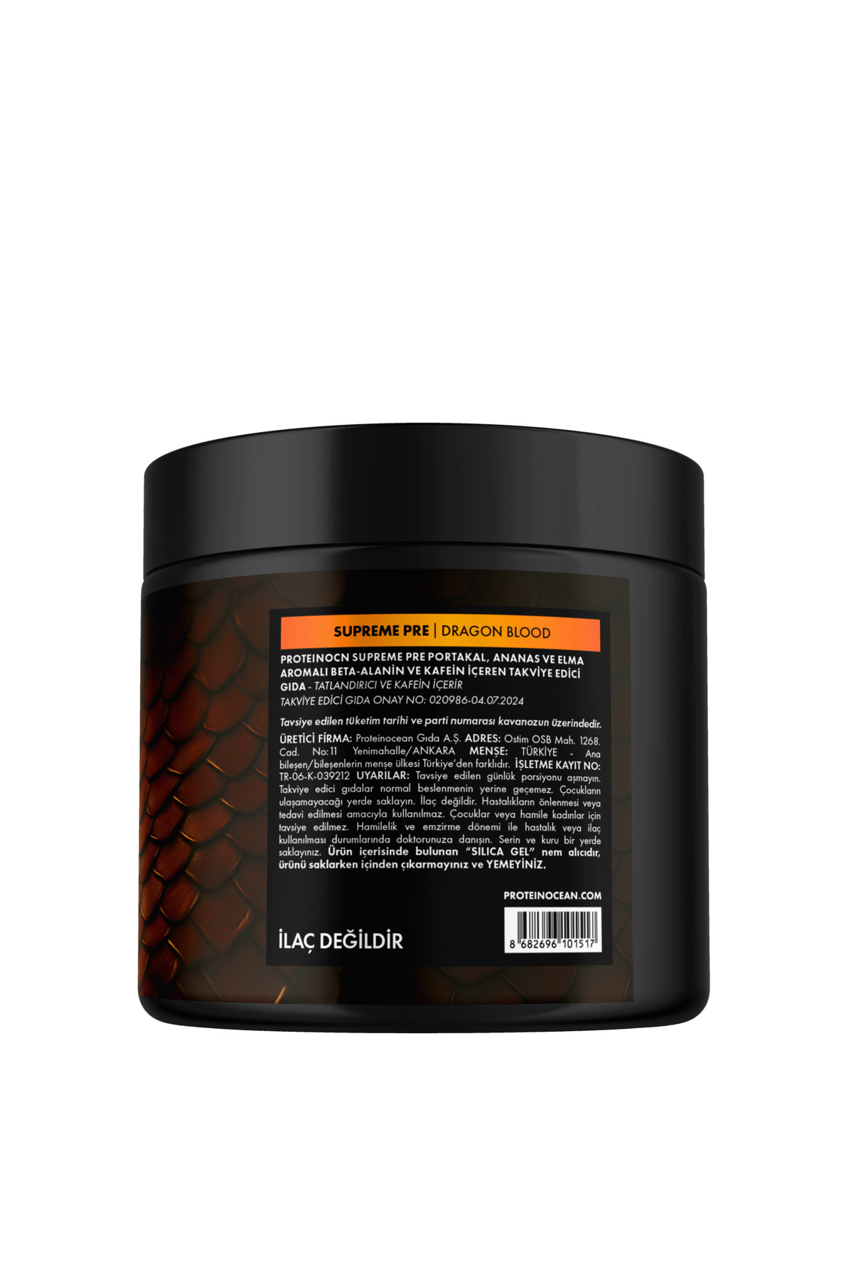 Preworkout Supreme Dragon Blood - 280g - 20 Servis 2