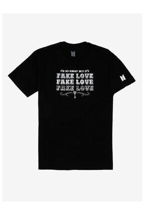 Bts Fake Love Siyah T-shirt 7126 06251