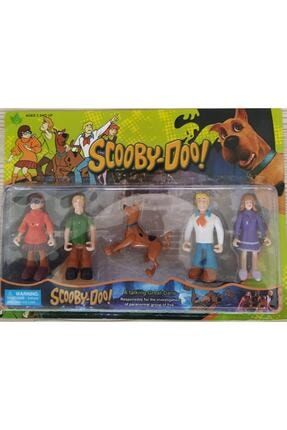 5 Li Karekter Scooby Doo Figür Oyuncak Seti Shaggy Velma Frederick Daphne Karakterleri 778391059102