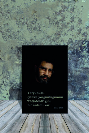 Mdf Tablo Ahmet Kaya 20x30 PST005