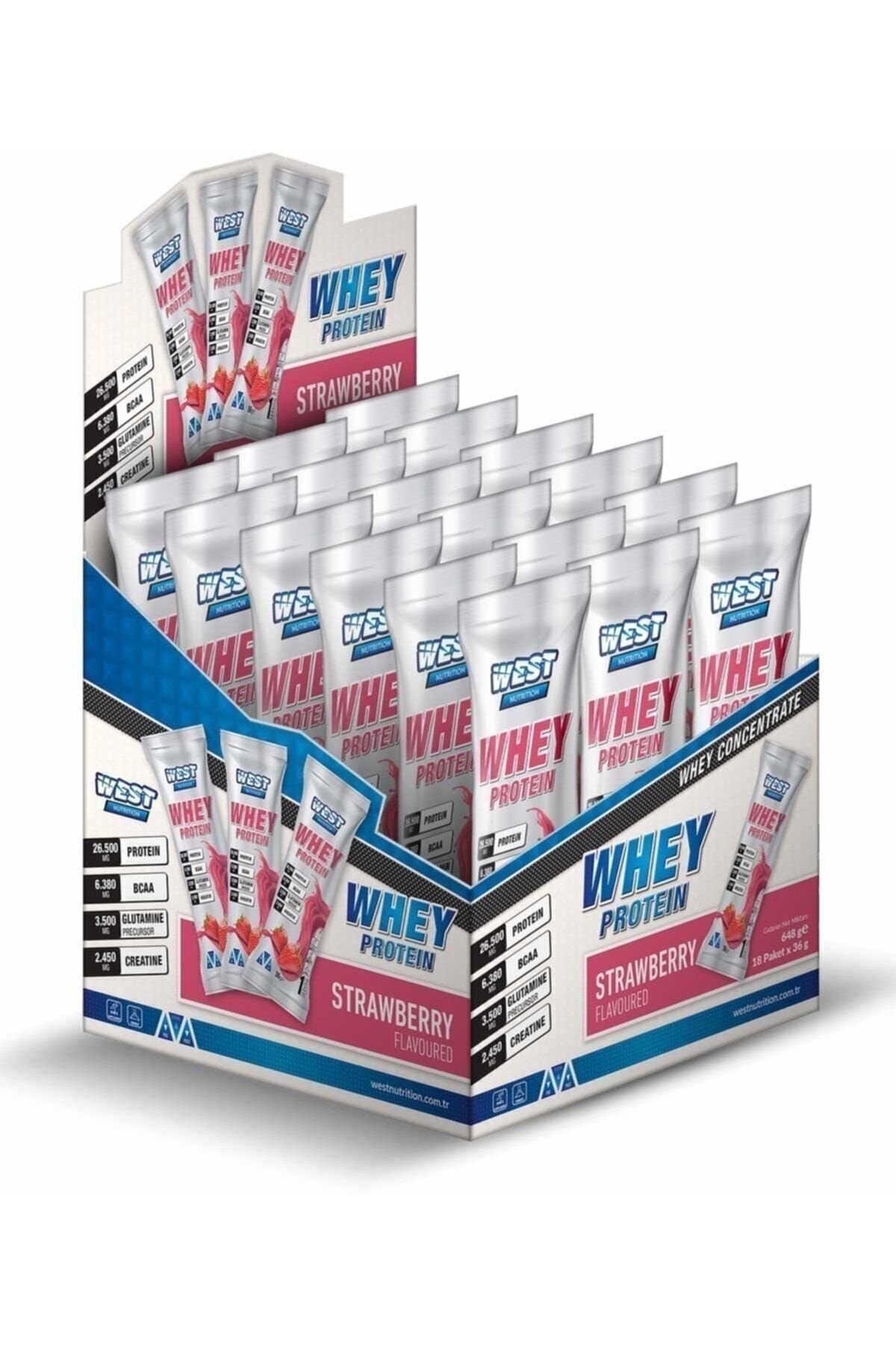 Whey Protein Şase 18 Servis - Çilek