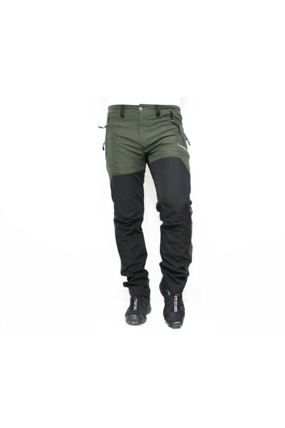 Men's Khaki Outdoor Poleless Softshell Pants