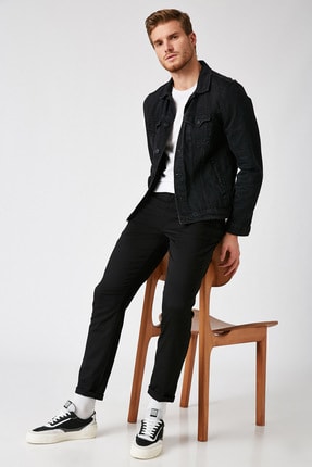 Koton Erkek Siyah Jeans 0KAP41942NW