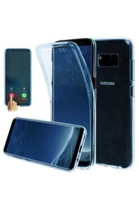 Samsung Galaxy S8 Uyumlu Kılıf Ön Ve Arka 360° Korumalı Şeffaf Kapak Galaxy S8 Techsun
