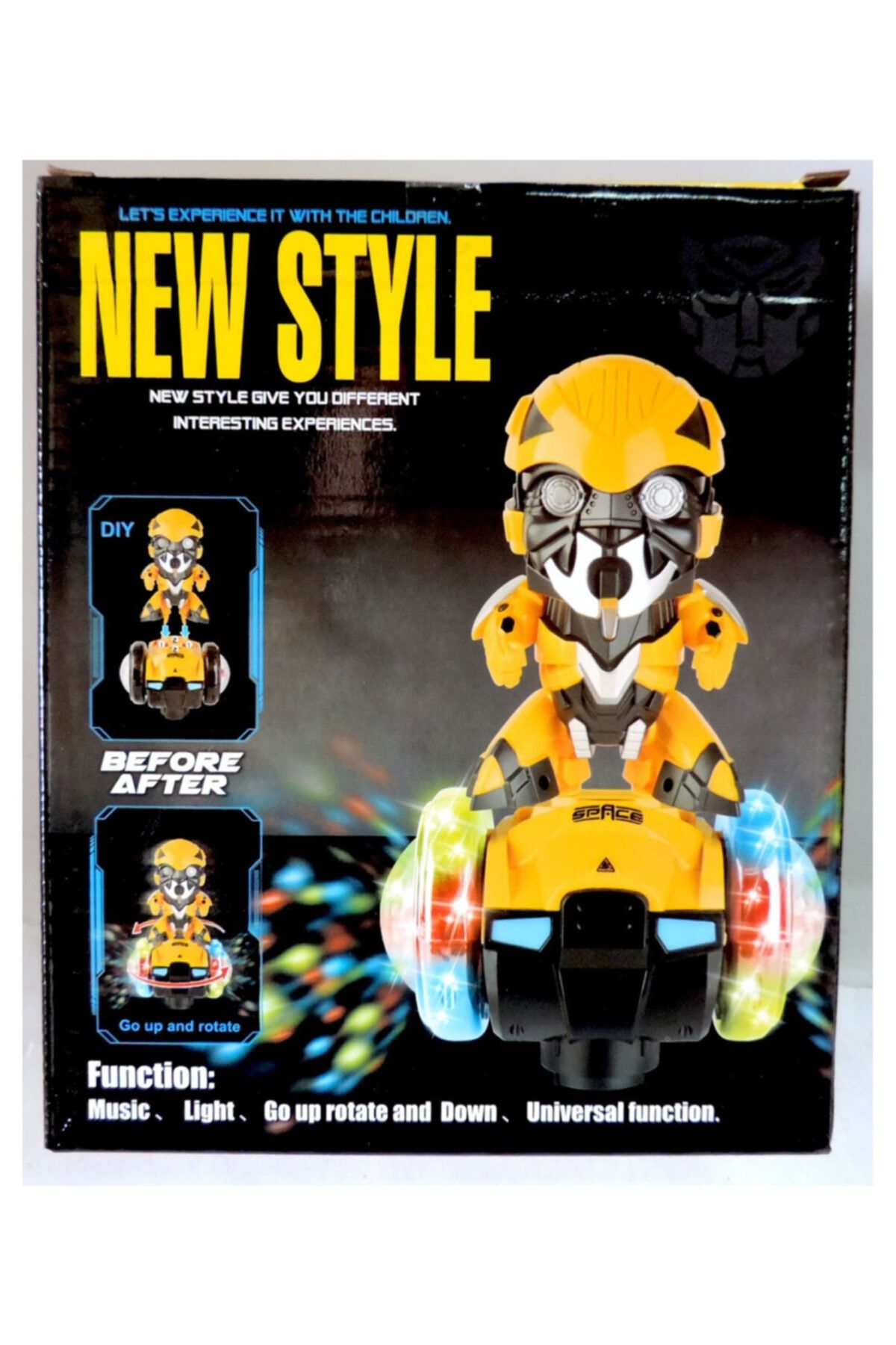 GEMR L Transformer Bumblebee Dans Eden Pilli Oyuncak Dans