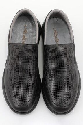 Hakiki Deri Siyah Erkek Ayakkabı Hsngn-02 (siyah) 6215