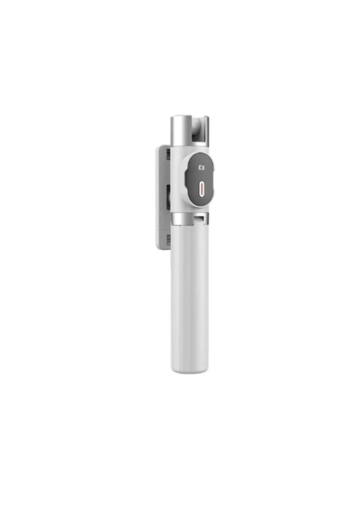 P60d Gimbal Bluetooth Kumandalı Monopod Tripod Işıklı Selfie Çubuğu Masa Lambası 102 Cm