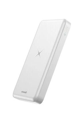 Baseus M36 Wireless Charger Powerbank 10000mah Beyaz