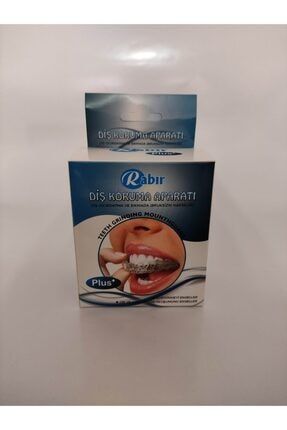 Rabır Plus Diş Sıkma Dis Gıçırdatma Aparat Silikon Dişlik Bruksizm Dişliği Gece Plağı cemeray1523
