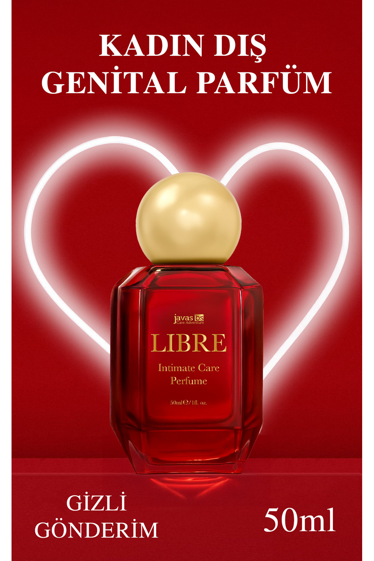 javas bs Kadın Dış Intim Genital Bölge Parfümü 50ml Koku Giderici