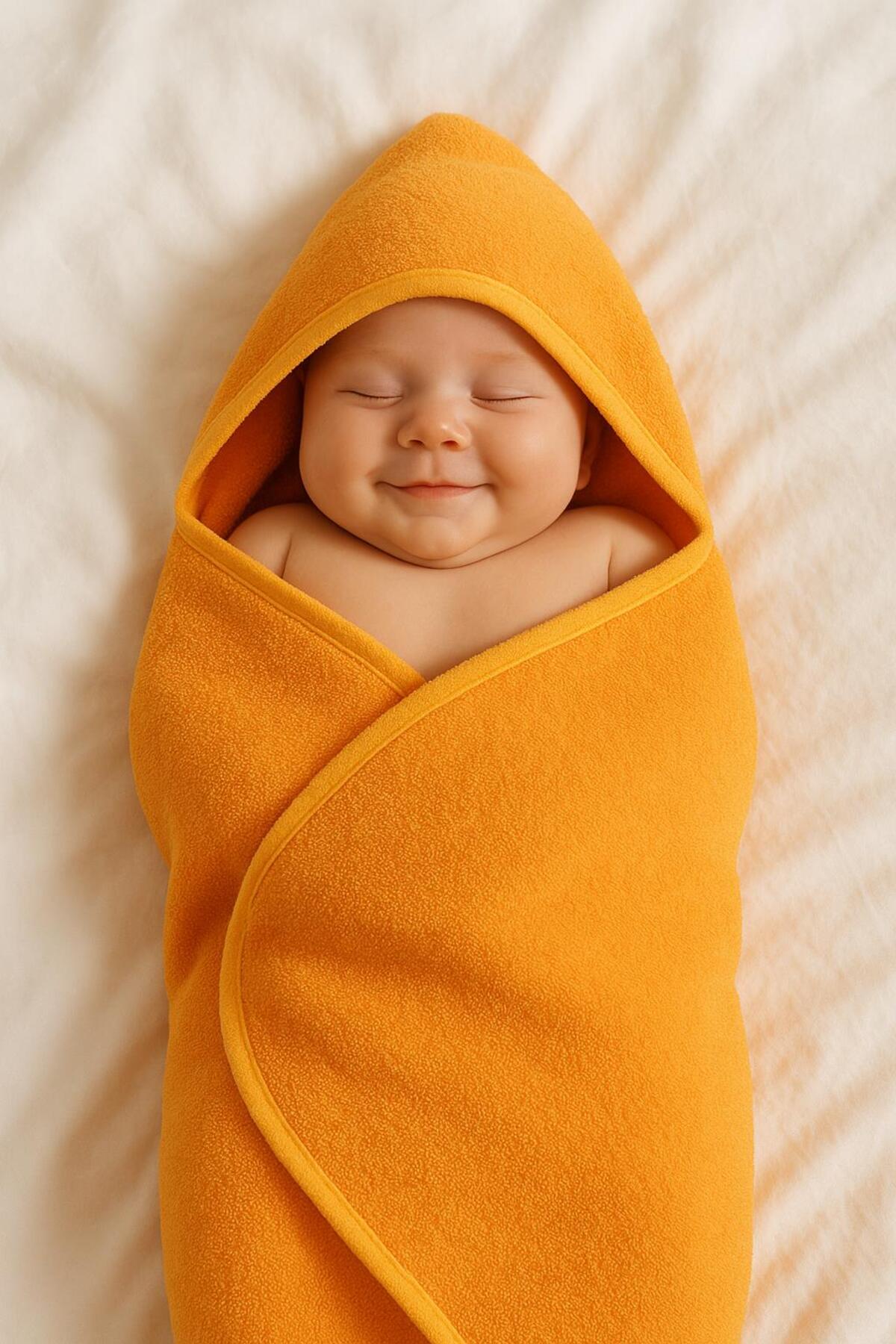 Hooded Towel Newborn Baby Swaddle Baby Bath Towel Swaddle
