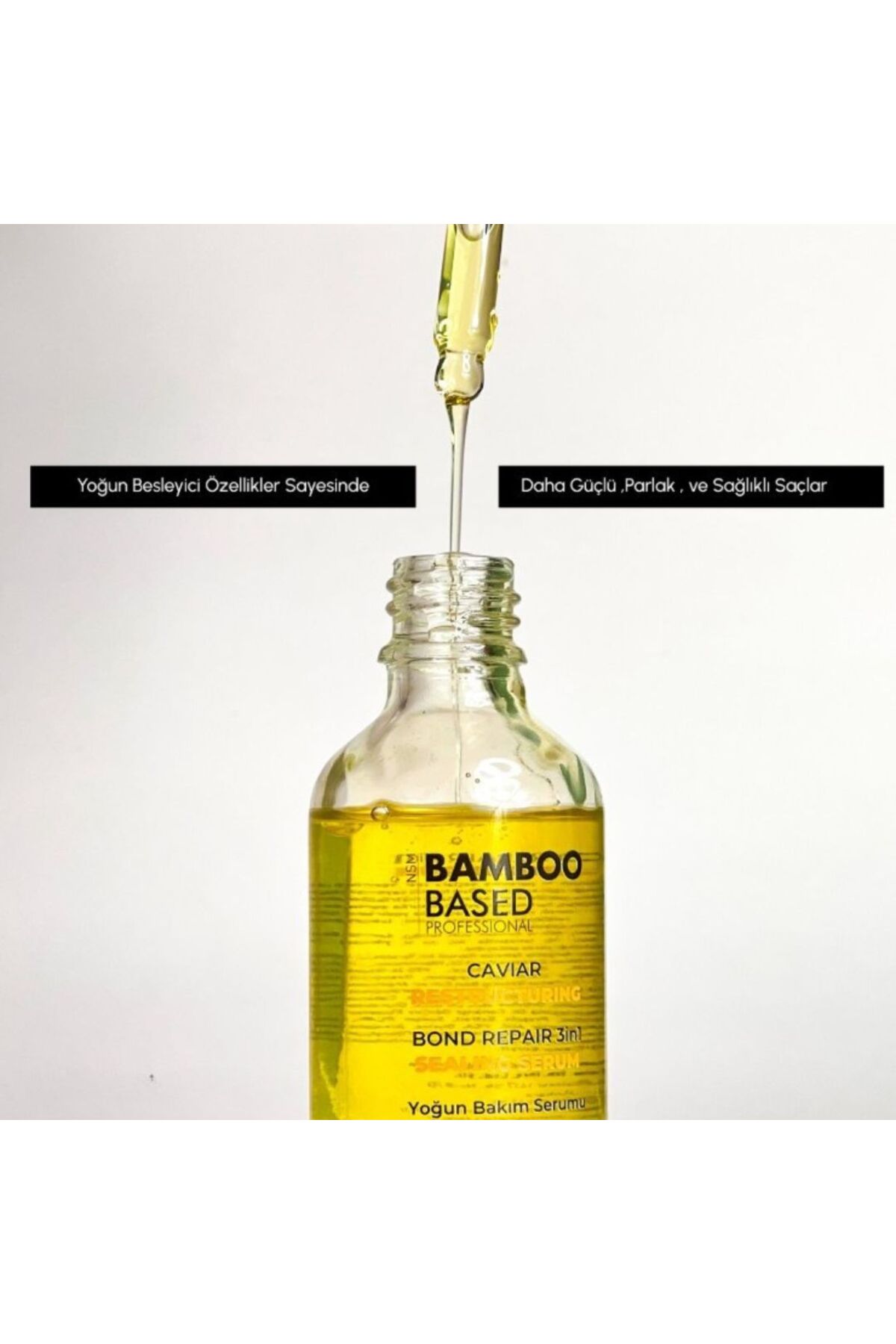 Caviar Bağ Onarıcı 3’ü 1 Arada Saç Bakım Serum 50ml — nm:060260717 — تصویر 2 از 3