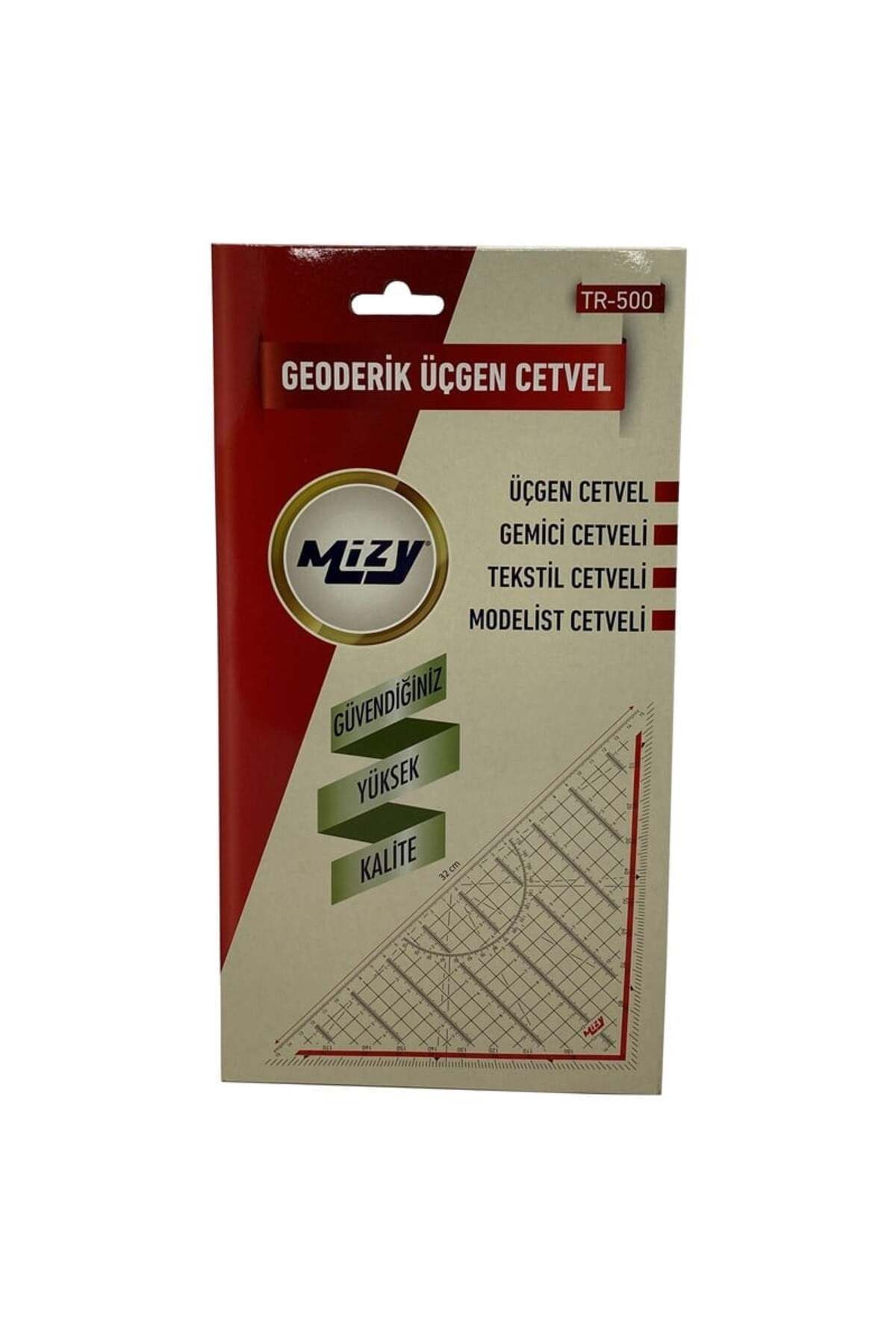 akyüz makine-Geodetic Triangular Ruler 32 cm Sailor Ruler Textile Ruler Modelist Ruler 5