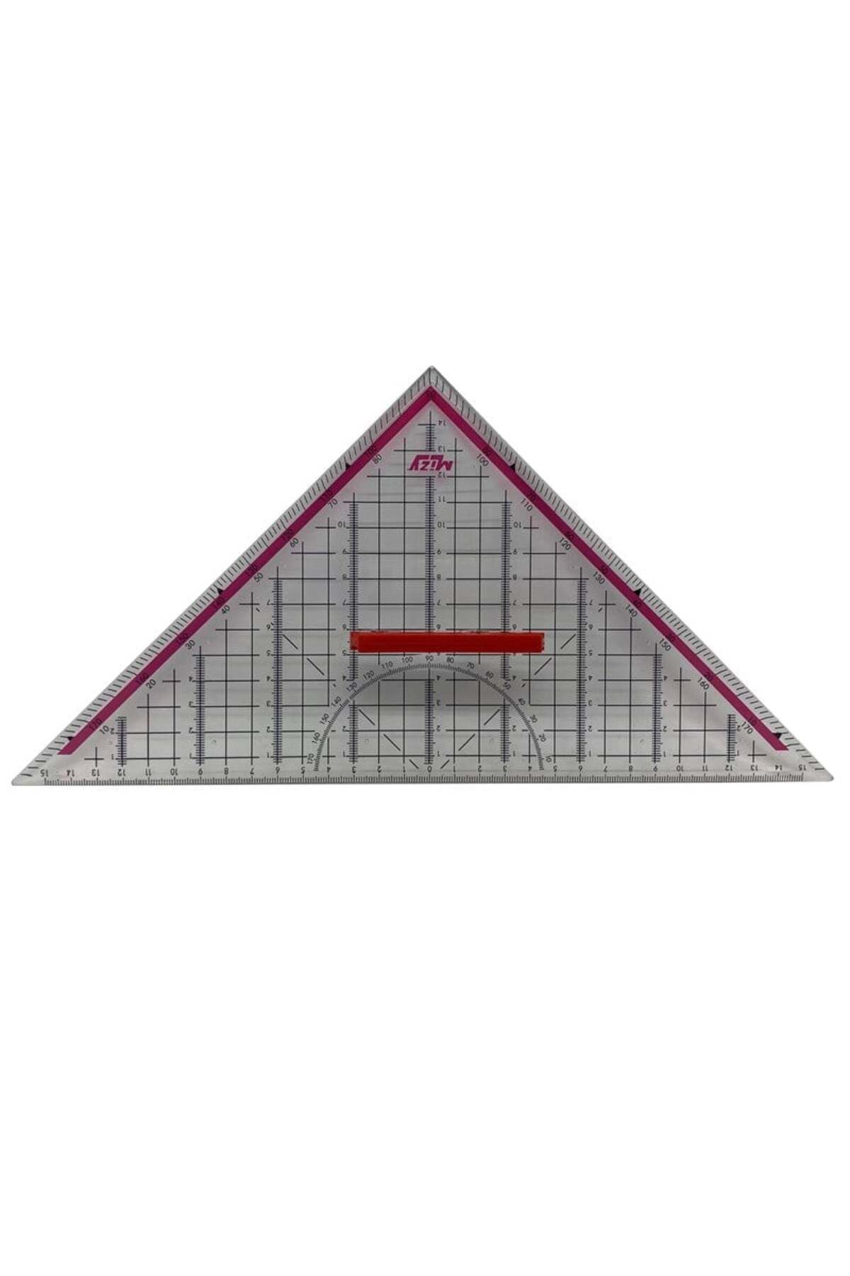 akyüz makine-Geodetic Triangular Ruler 32 cm Sailor Ruler Textile Ruler Modelist Ruler 1