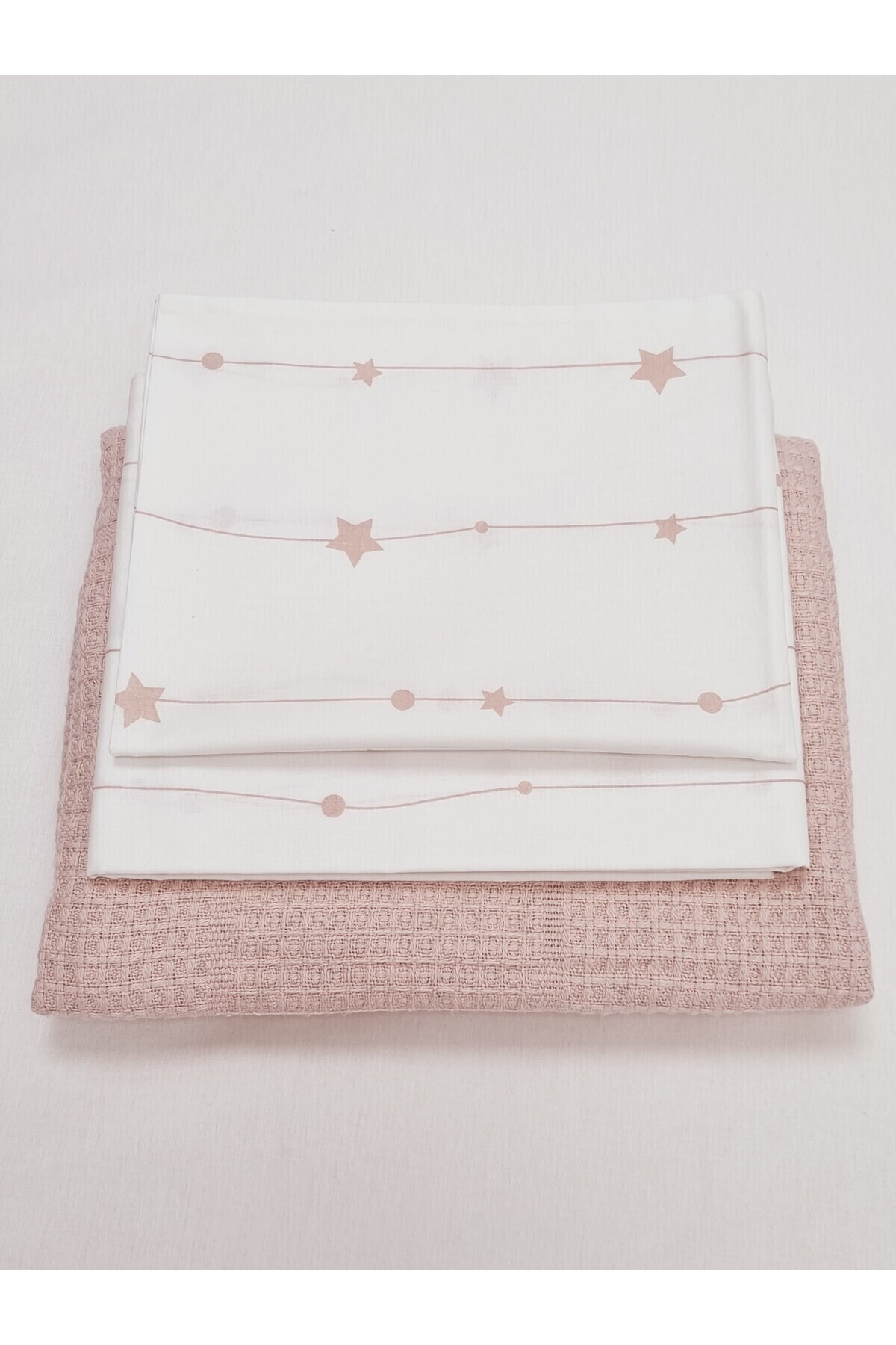 Yada Baby %100 Pamuk Poplin Waffle Bebek Pike Takımı (80 X 120 CM) (OEKO-TEX SERTİFİKALI) fotoğrafı 3 (önizleme)