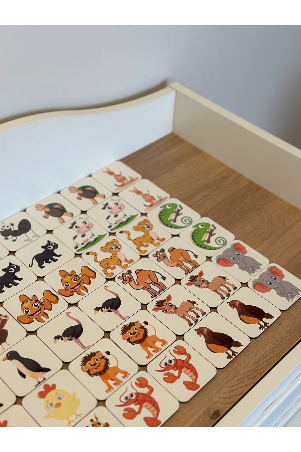 Karter İnovasyon Hayvanlar Eşleme Ahşap Zeka Kartı, Eğitici Oyuncak, Montessori Eğitim Oyuncak, Motor Zeka Oyuncaklar fotoğrafı 2 (önizleme)