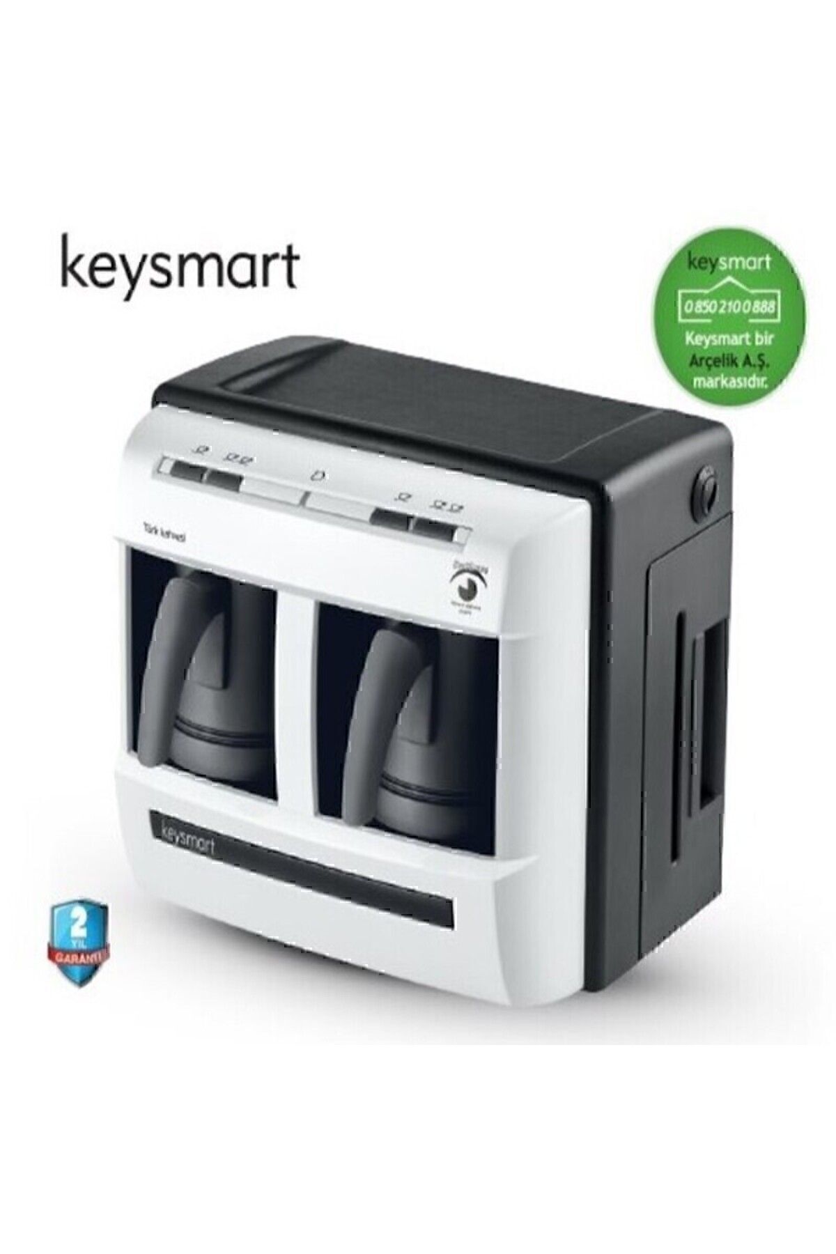 KEYSMART-Turkish Coffee Machine with 2 2