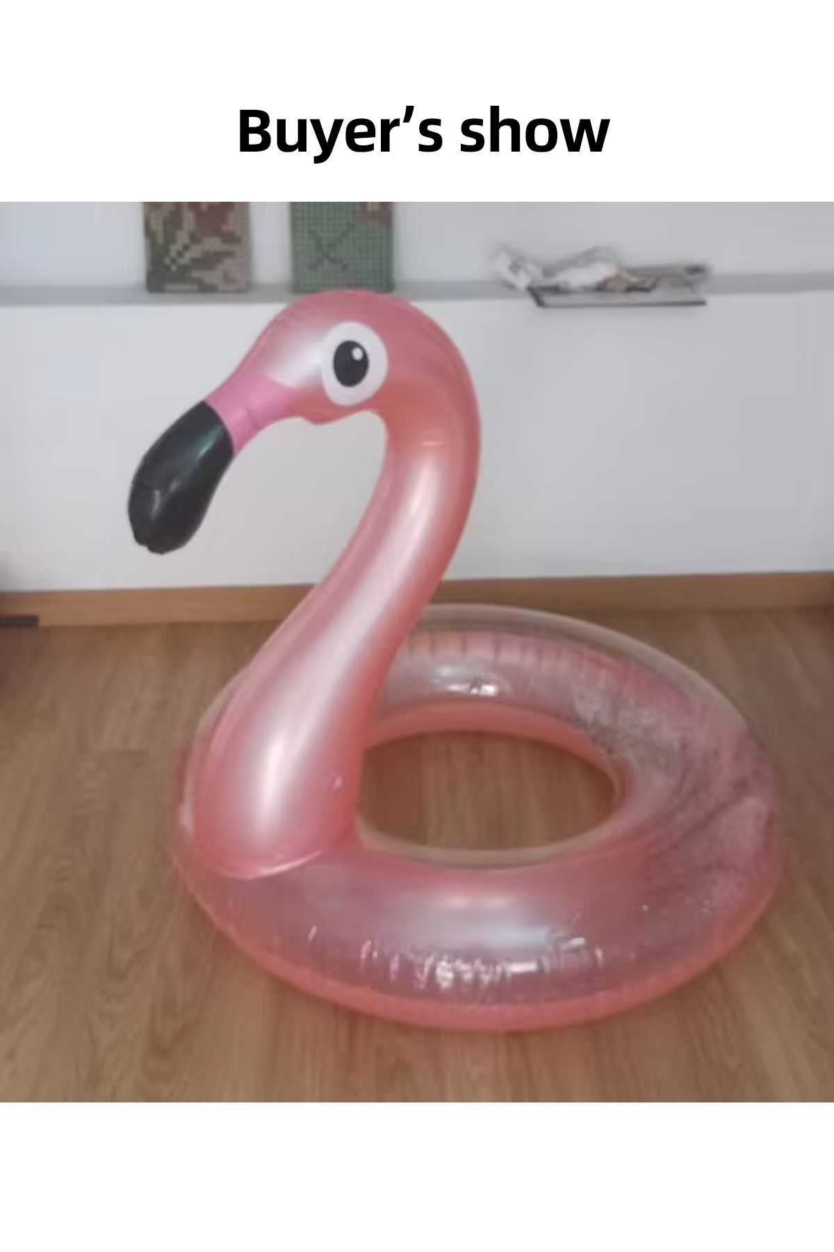Choice-90cm(For 40-60kg) Pink Flamingo Flamingo Pool Float - Fun Beach Floaties, Inflatable Swimming Pool T 3