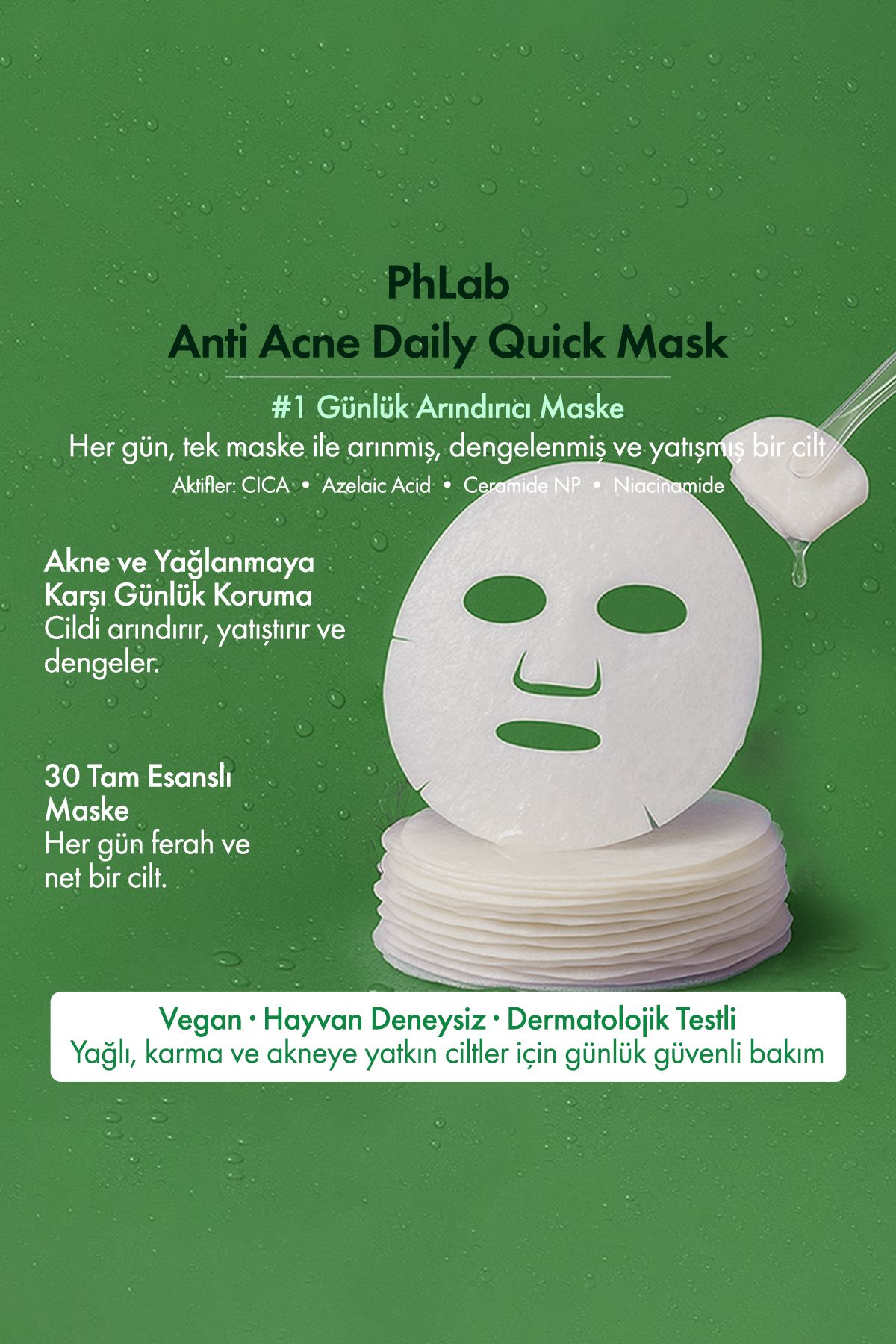 Ph Lab-Phlab Anti Acne Daily Quick Daily Mask of 30 3