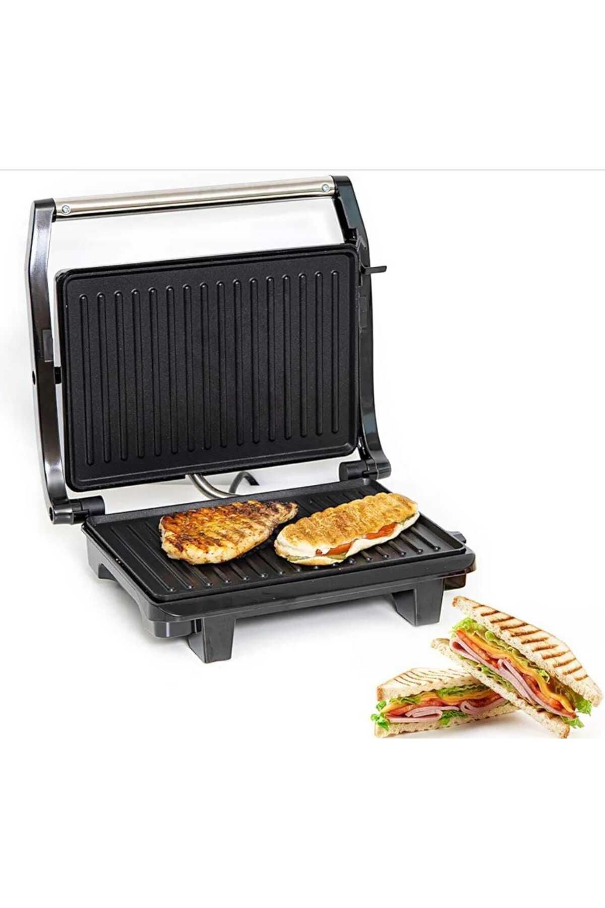 Generic-2 Slice Panini Press & Contact Grill Maker – Non-Stick Sandwich Maker with Cool Touch & Indicator 2