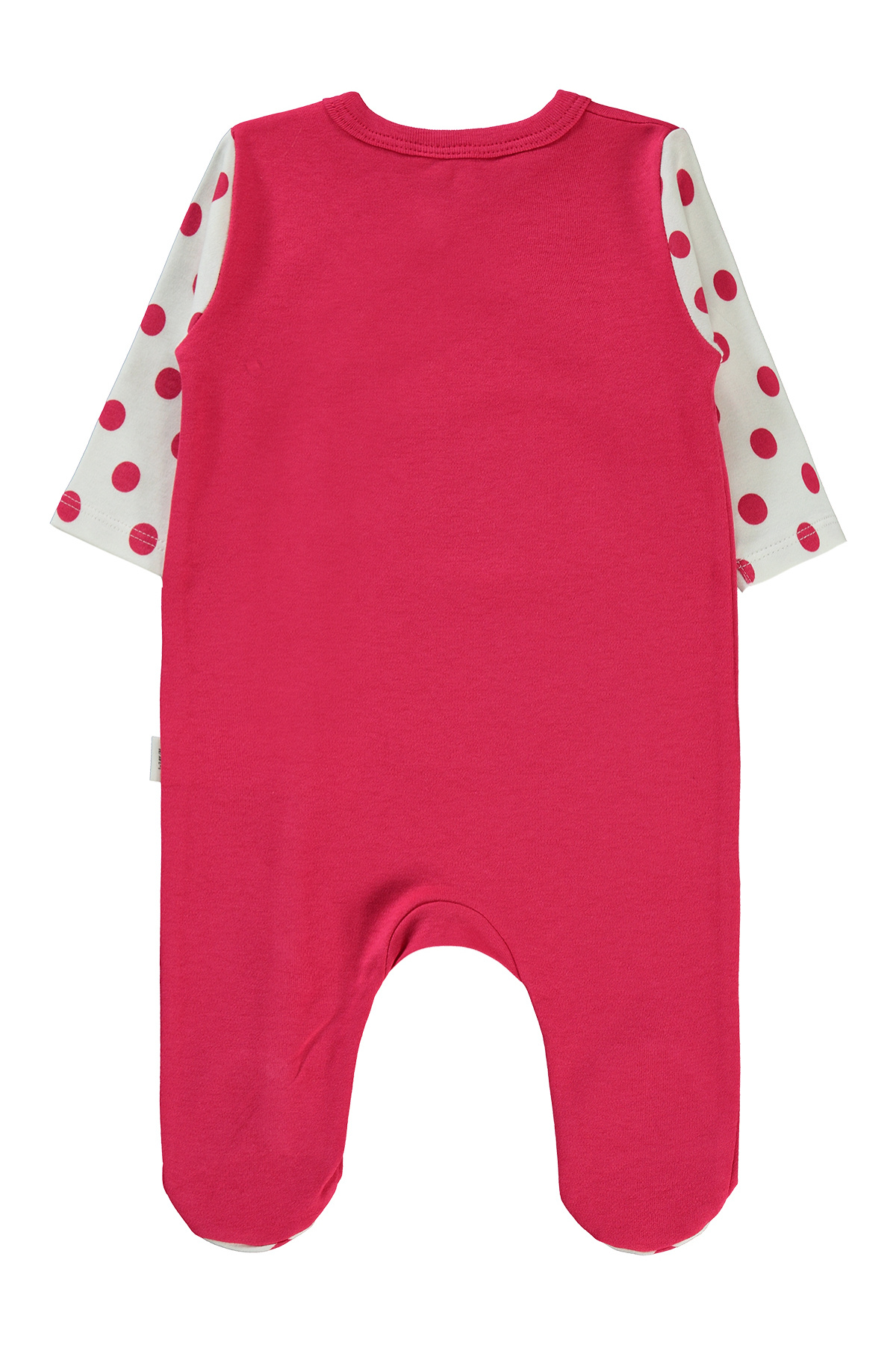 TWEETY-1-6 Months Baby Girl Ecru Jumpsuit - With Booties 2