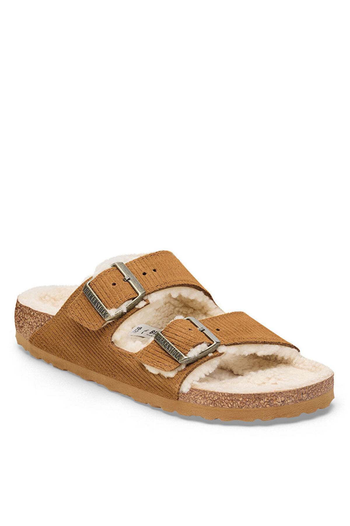 دمپایی جیر زنانه قهوه‌ای روشن 1028212 اسنیکسترا بیرکن استاک دمپایی Birkenstock