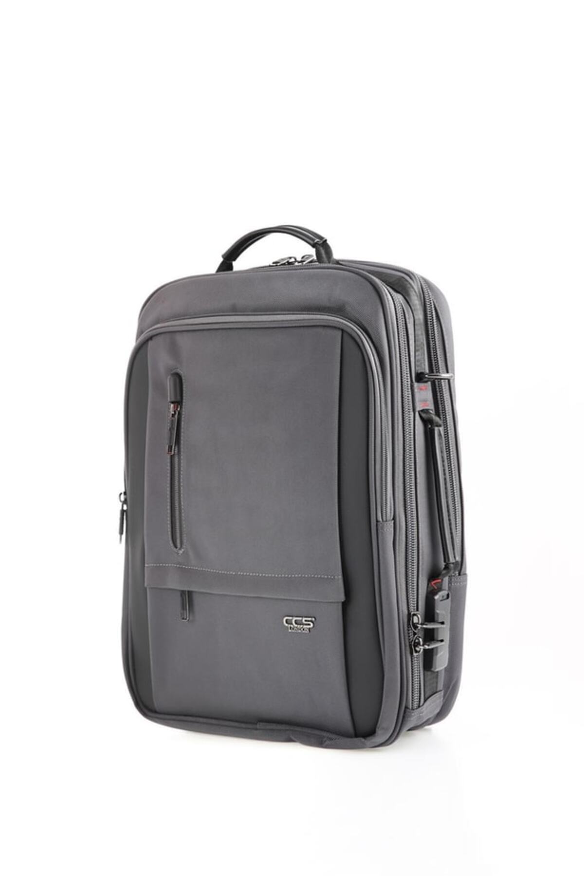 ÇÇS-51417 Backpack with Shoulder Strap Gray 1