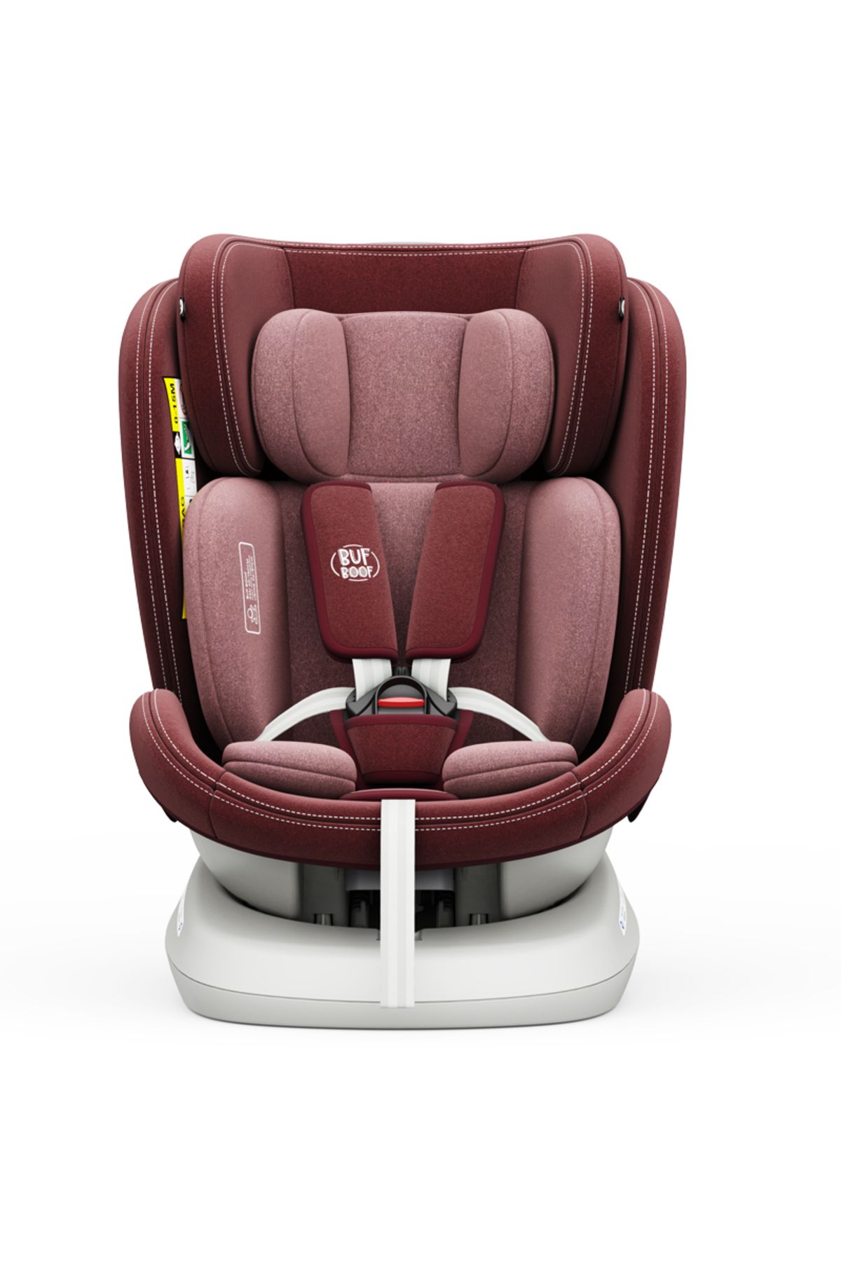 BUF BOOF-Scaun auto TWT Plus iSize Buf Boof Red isofix Rotativ 360 Pozitie Somn Top Tether 40-150 cm 5