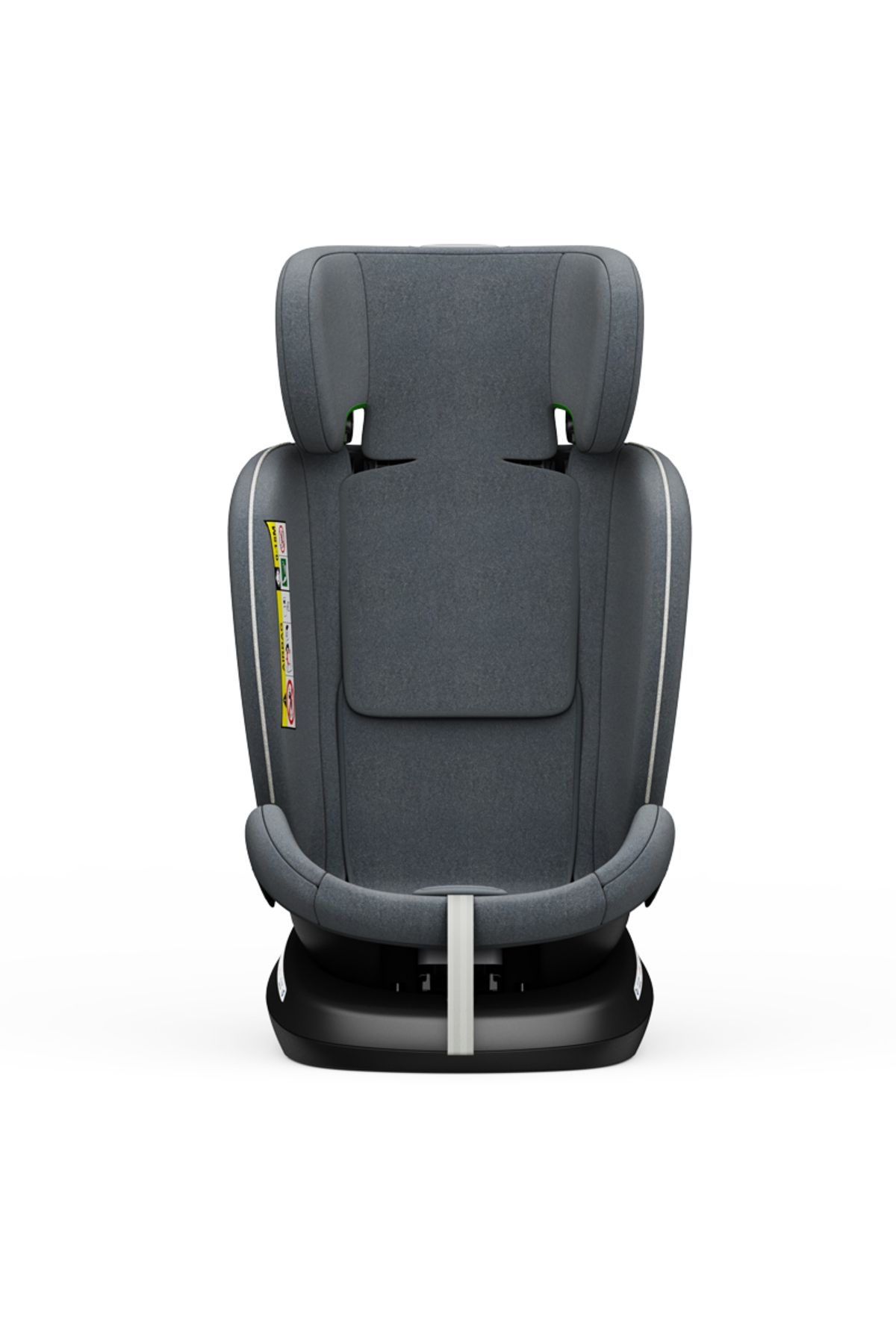 BUF BOOF-TWT Plus iSize Buf Boof Grey Car Seat with Isofix 360 Rotating Sleep Position Top Tether 40-150 cm 7
