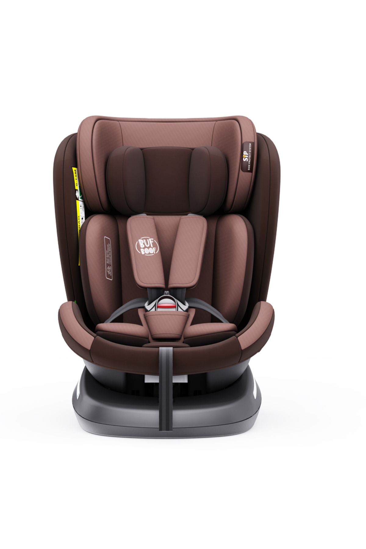 BUF BOOF-Scaun auto TWT Plus iSize Buf Boof Coffee isofix Rotativ 360 Pozitie Somn Top Tether 40-150 cm 6