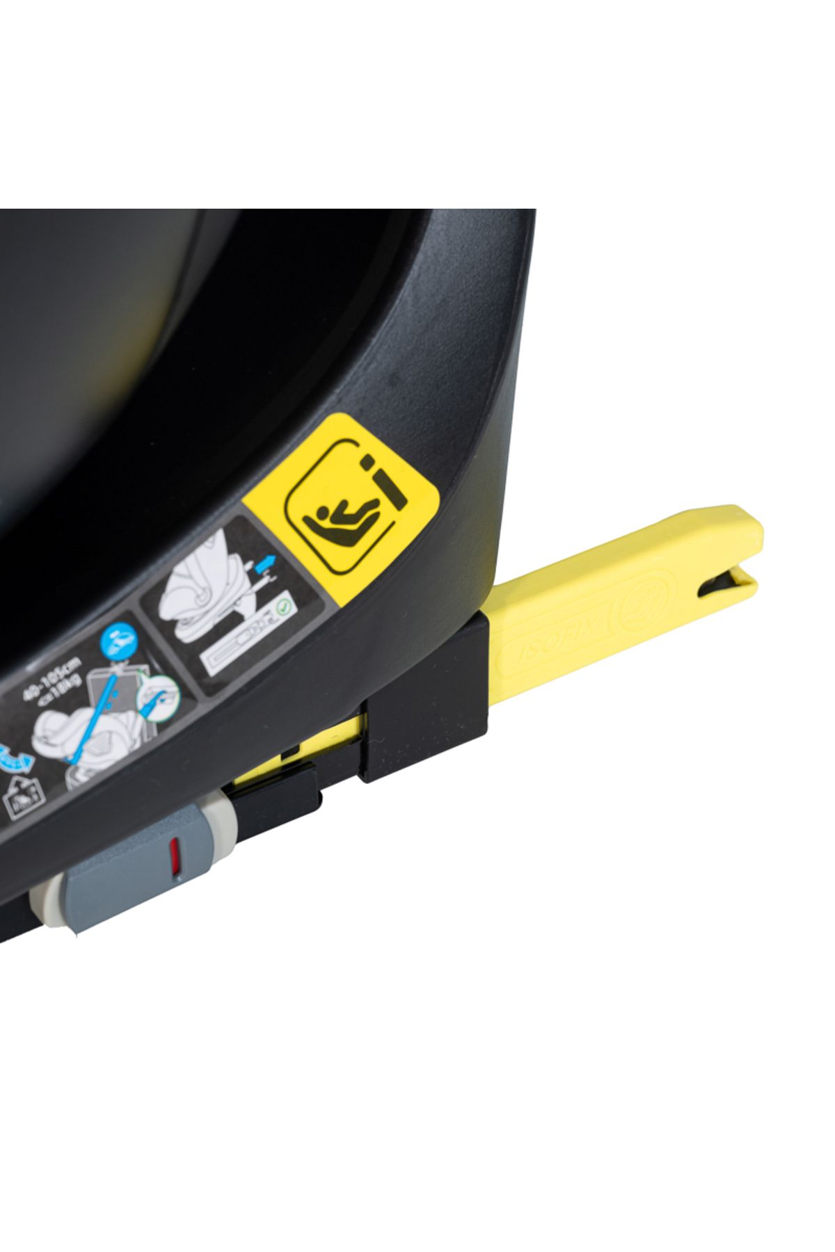 BUF BOOF-Scaun Auto Saphir DELUXE BUF BOOF iSIZE UnicornPink Isofix pozitie somn 165 grade rotativ 40-150 cm 7