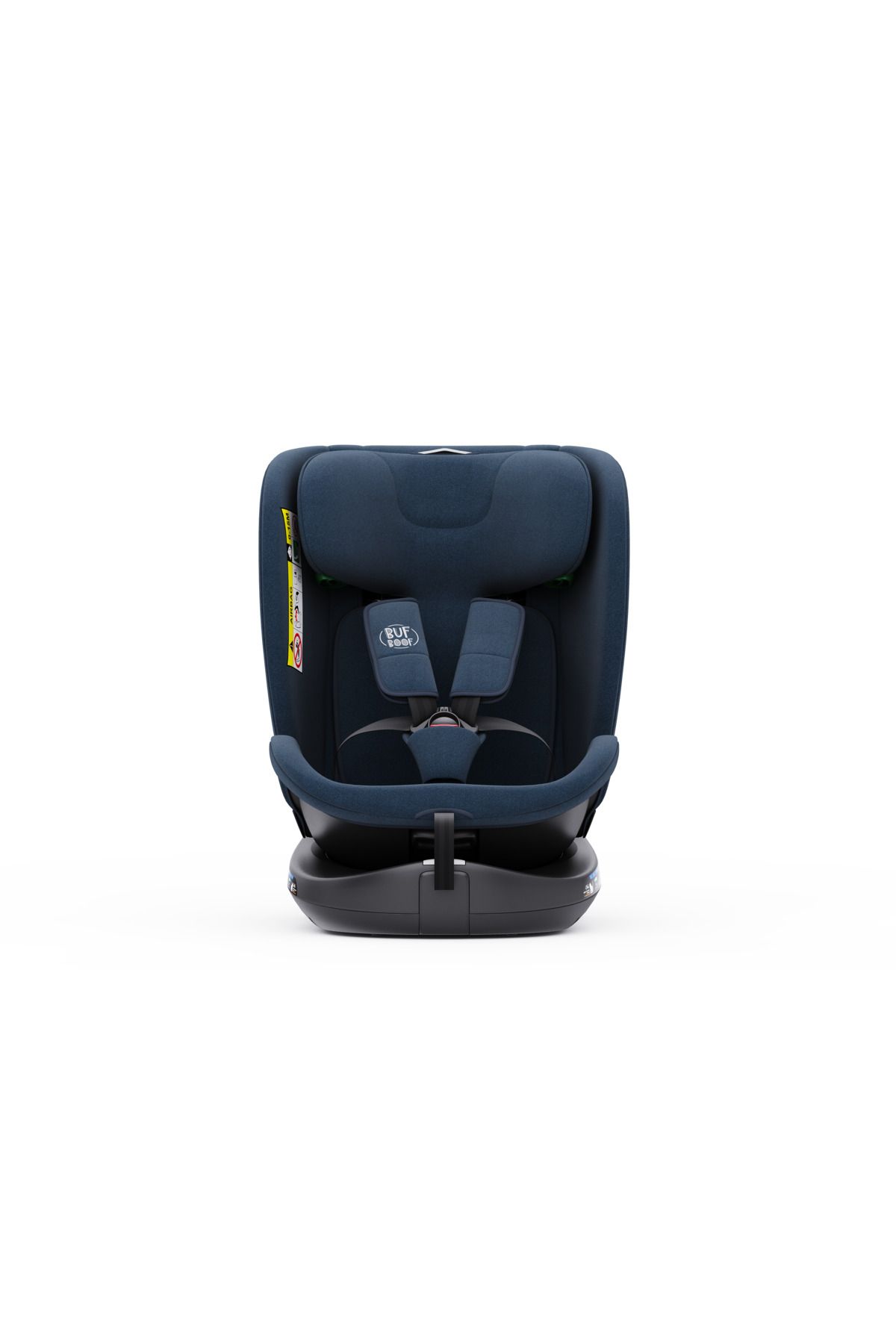 BUF BOOF-B-Joy DELUXE BUF BOOF iSIZE Blue Car Seat with Isofix, sleep position 155 degrees, 360 degrees rotating 5