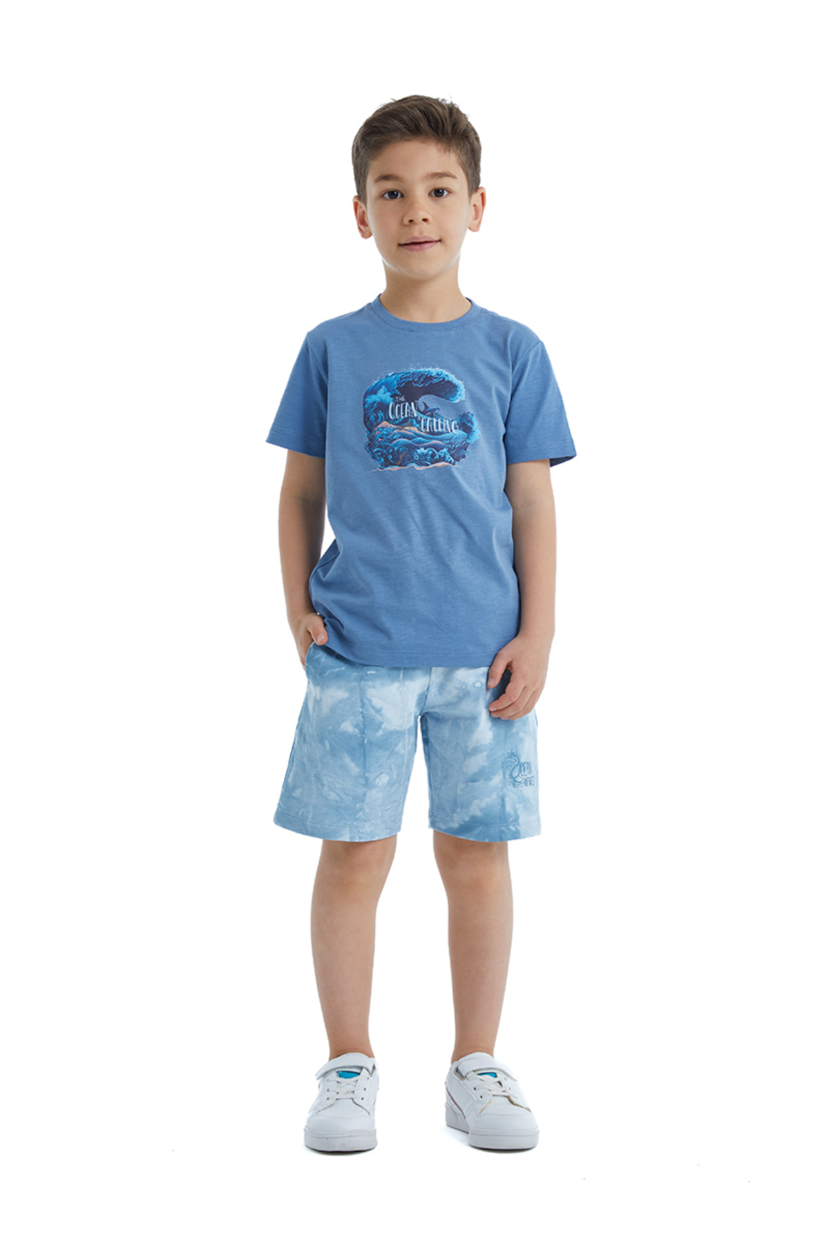 بلک اسپید تی‌شرت پسرانه ۴۰۴۸۳ - آبی