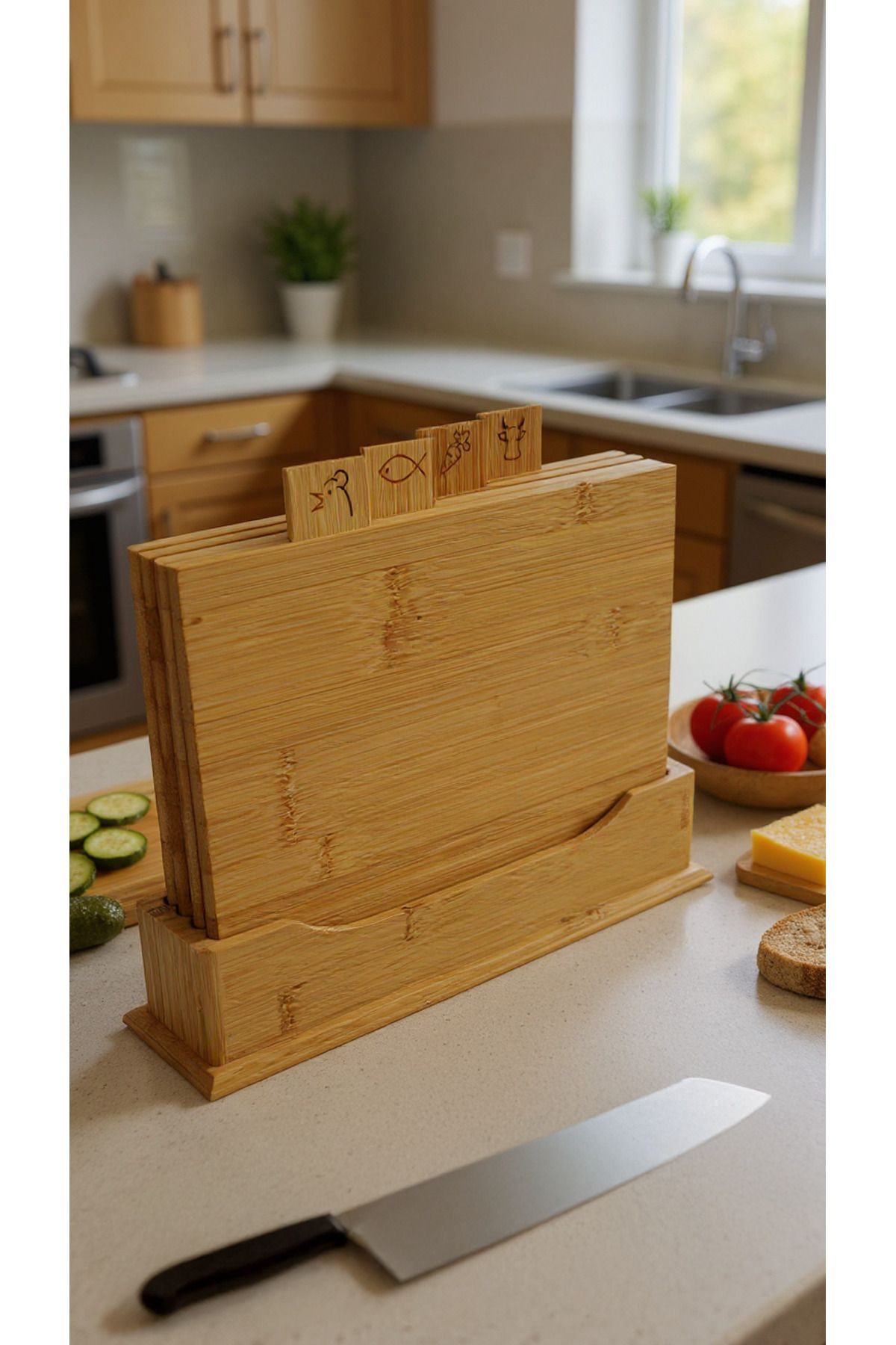 Bambum-Tapenade 4-Piece Cutting Board 5